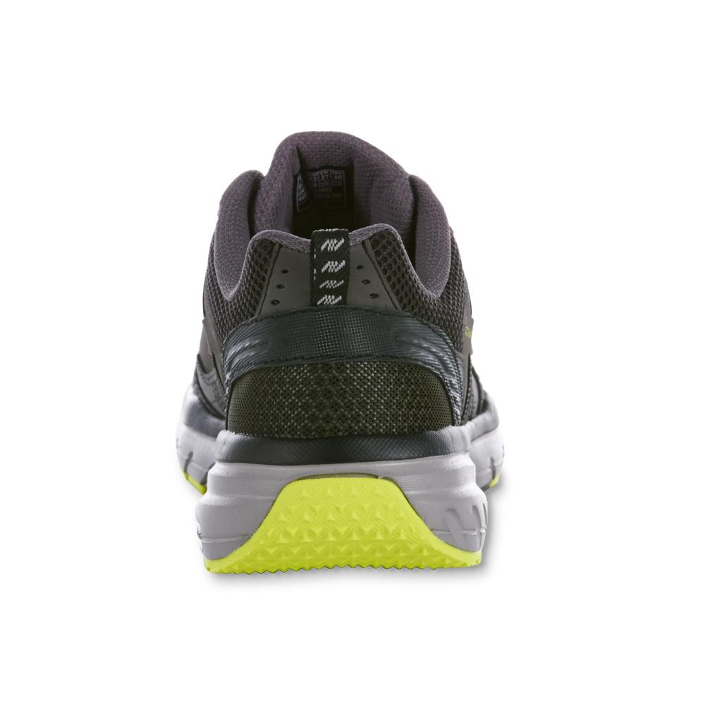 Skechers Men's Gray Geo-Trek Pro Force Athletic Shoe - Wide Widths Available