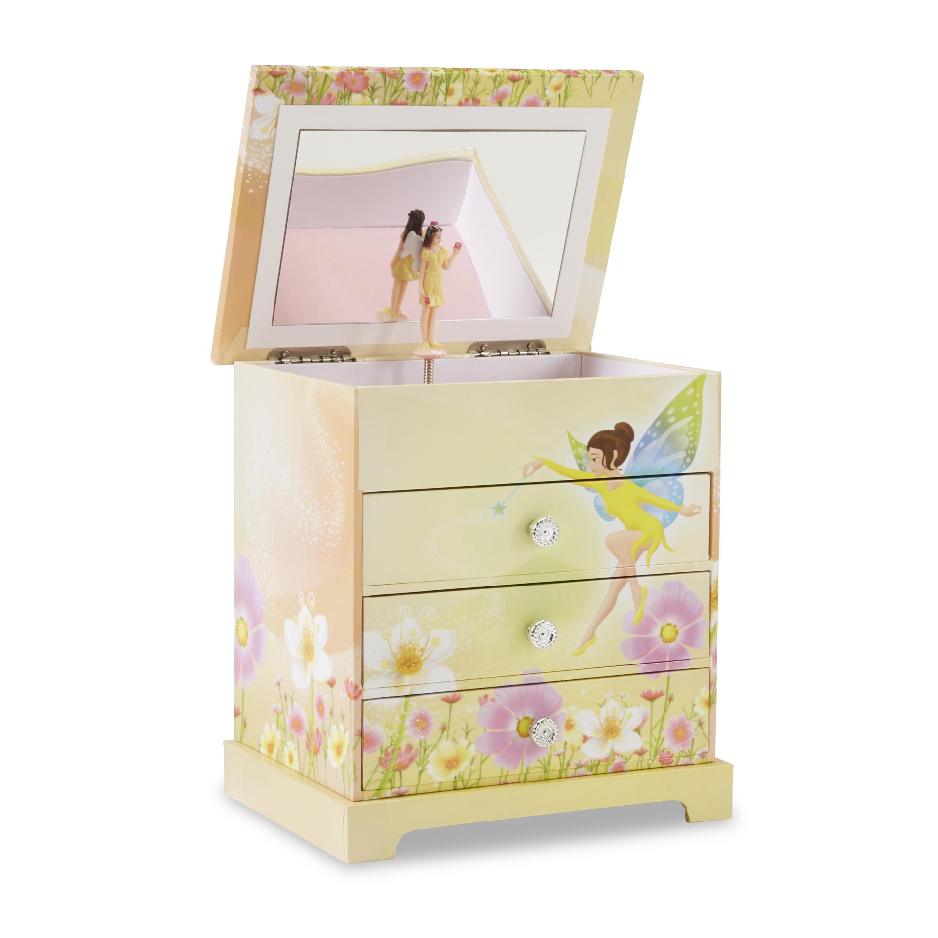 Girls' Musical Fairy Jewelry Box