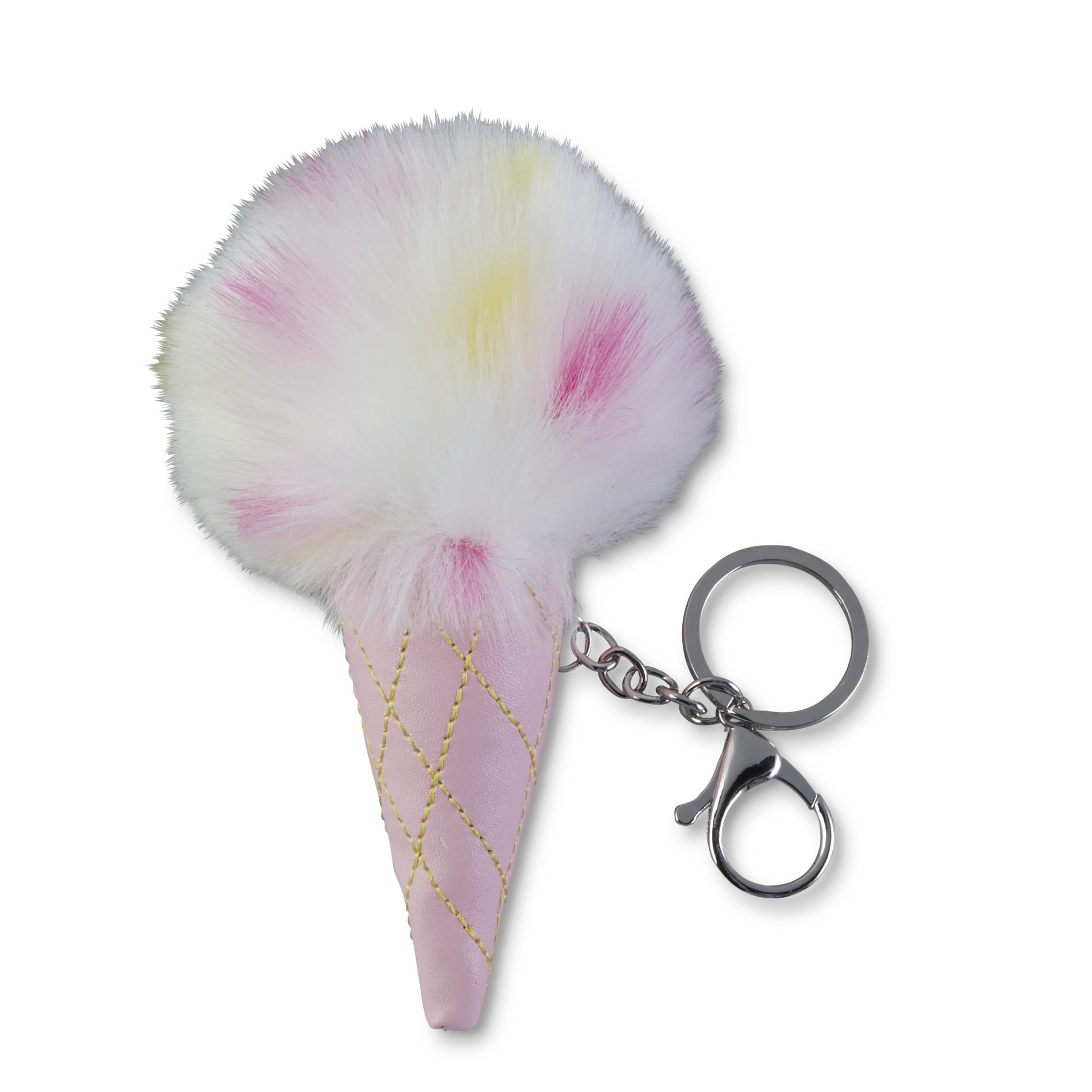 Attention Women's Key Chain - Ice Cream Attention Women's Key Chain - Ice Cream