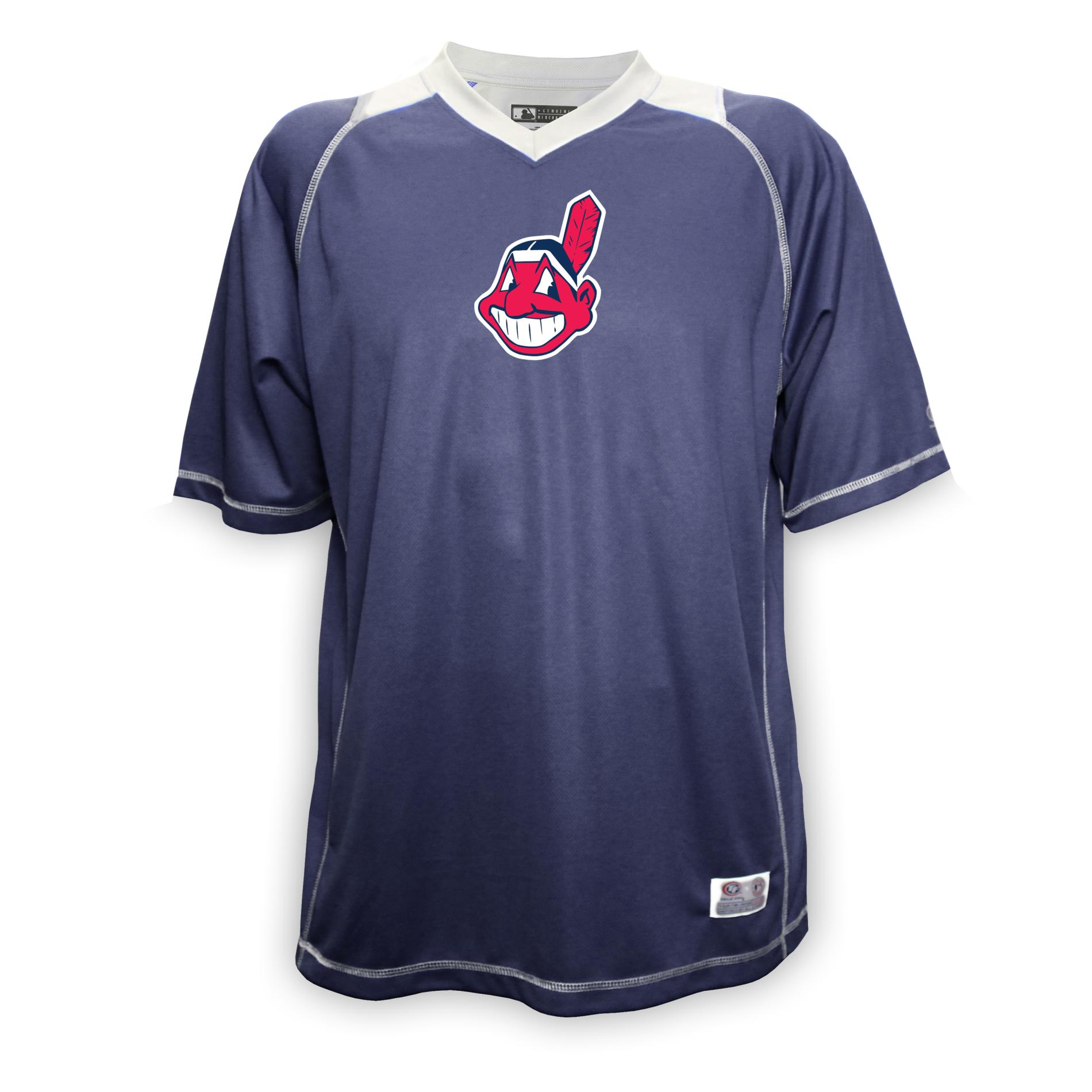 MLB Boy's Pullover Baseball Jersey - Cleveland Indians