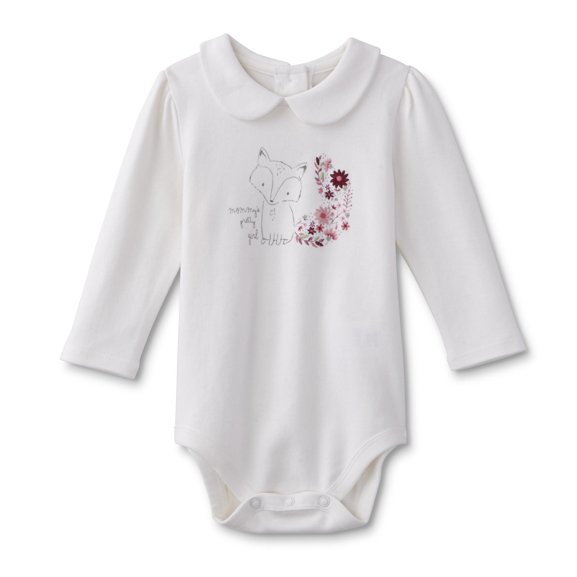 Little Wonders Newborn & Infant Girl's Long-Sleeve Bodysuit - Mommy's Girl