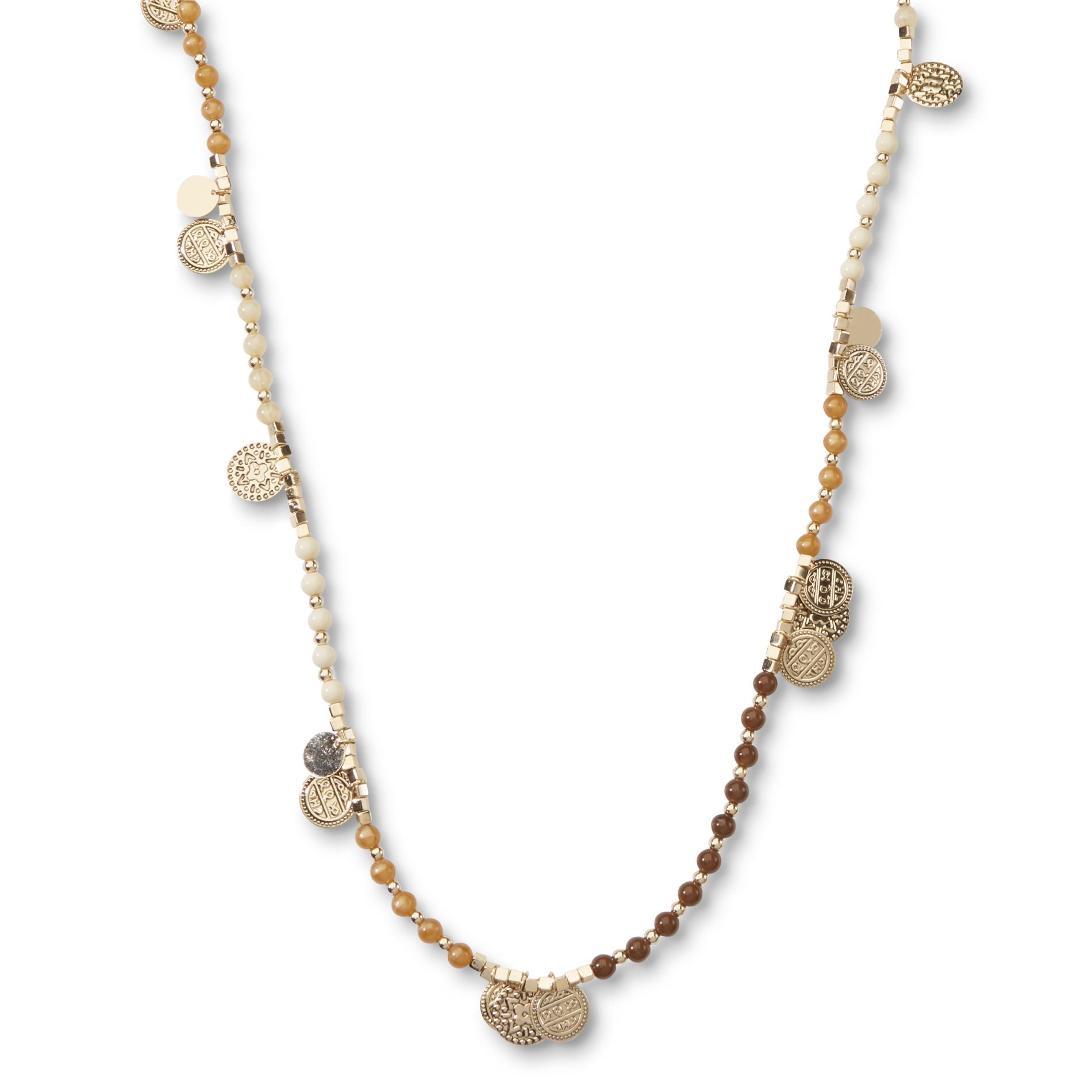 Jaclyn Smith Women's Goldtone Necklace