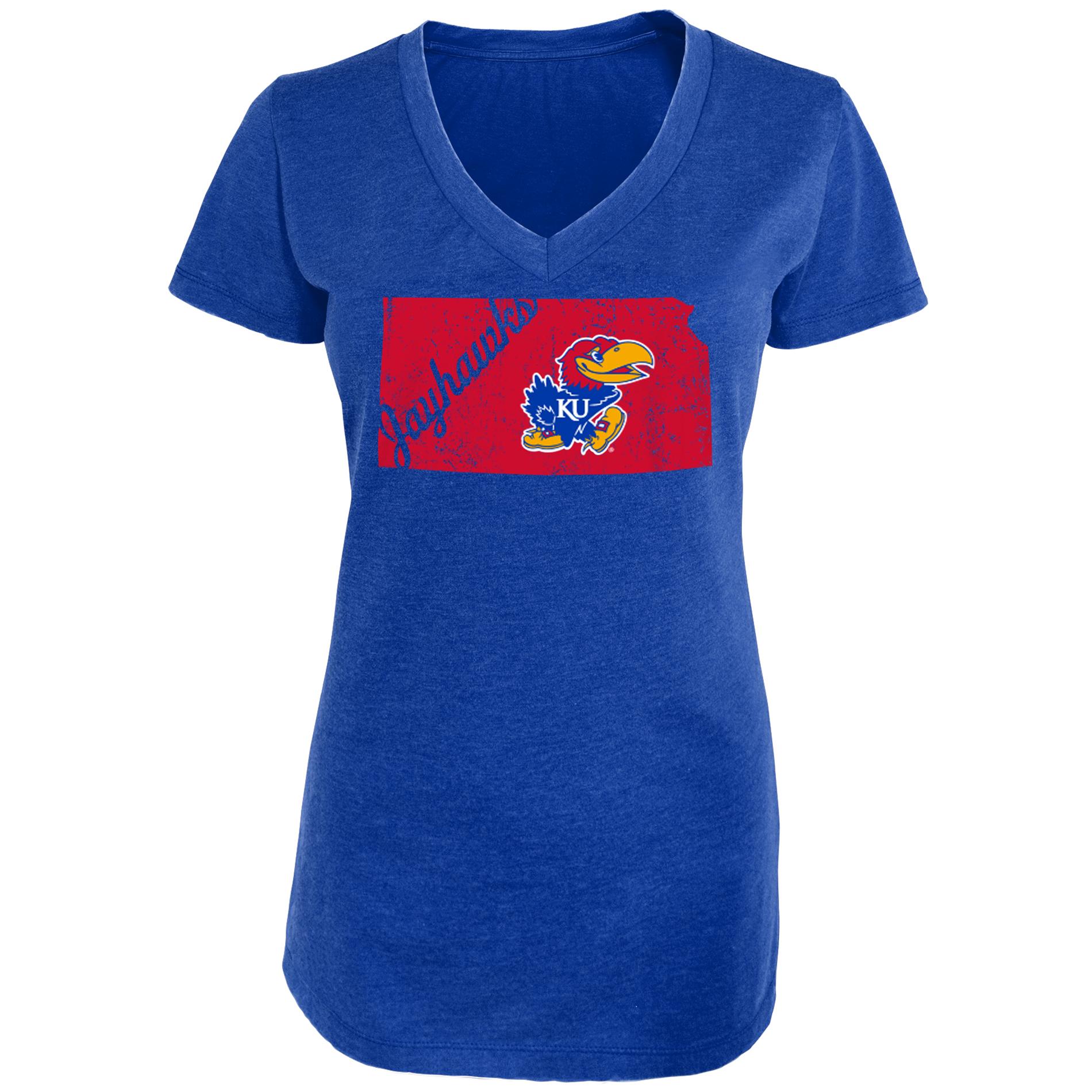 NCAA Women's Graphic T-Shirt - Kansas