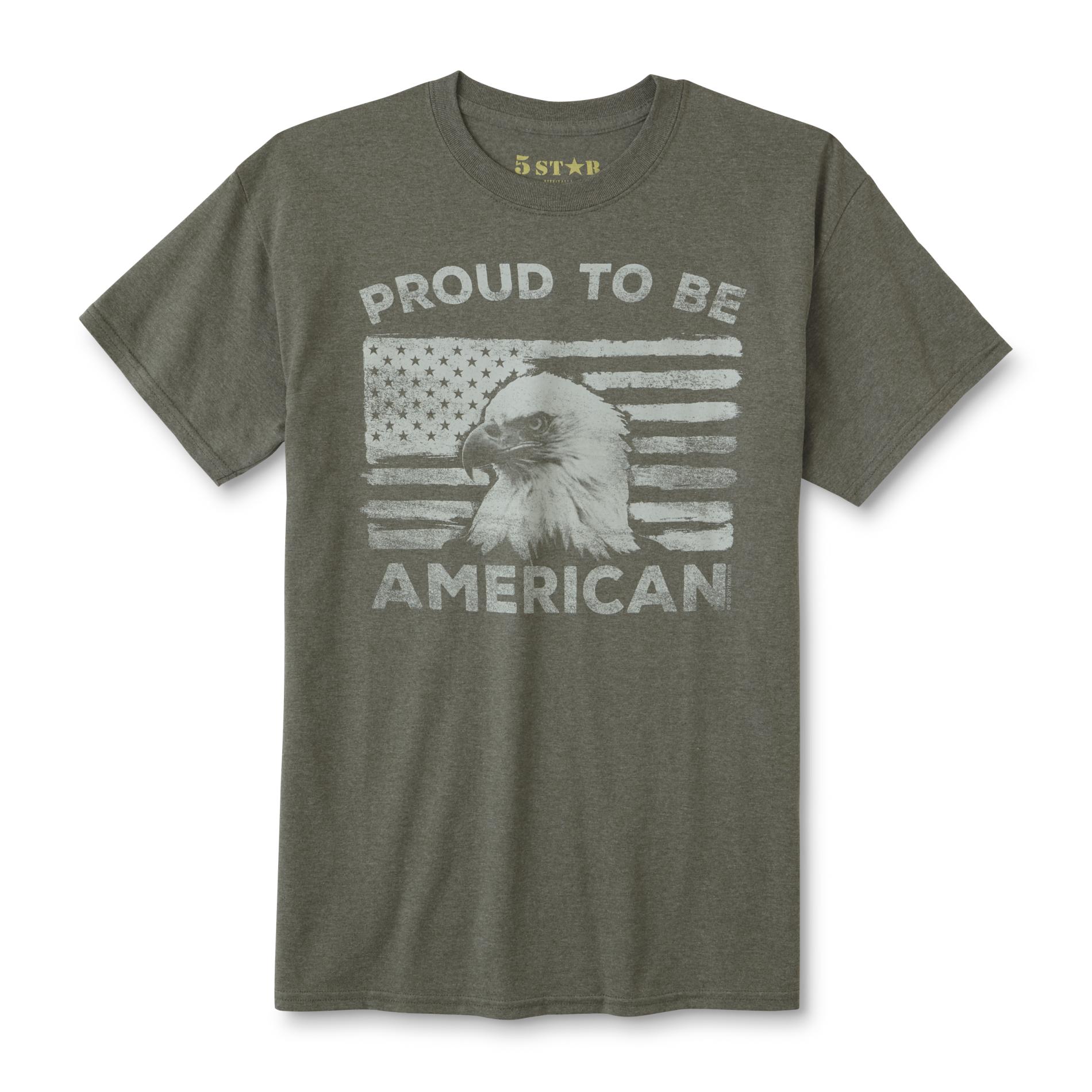 Men's Graphic T-Shirt - Proud to be American