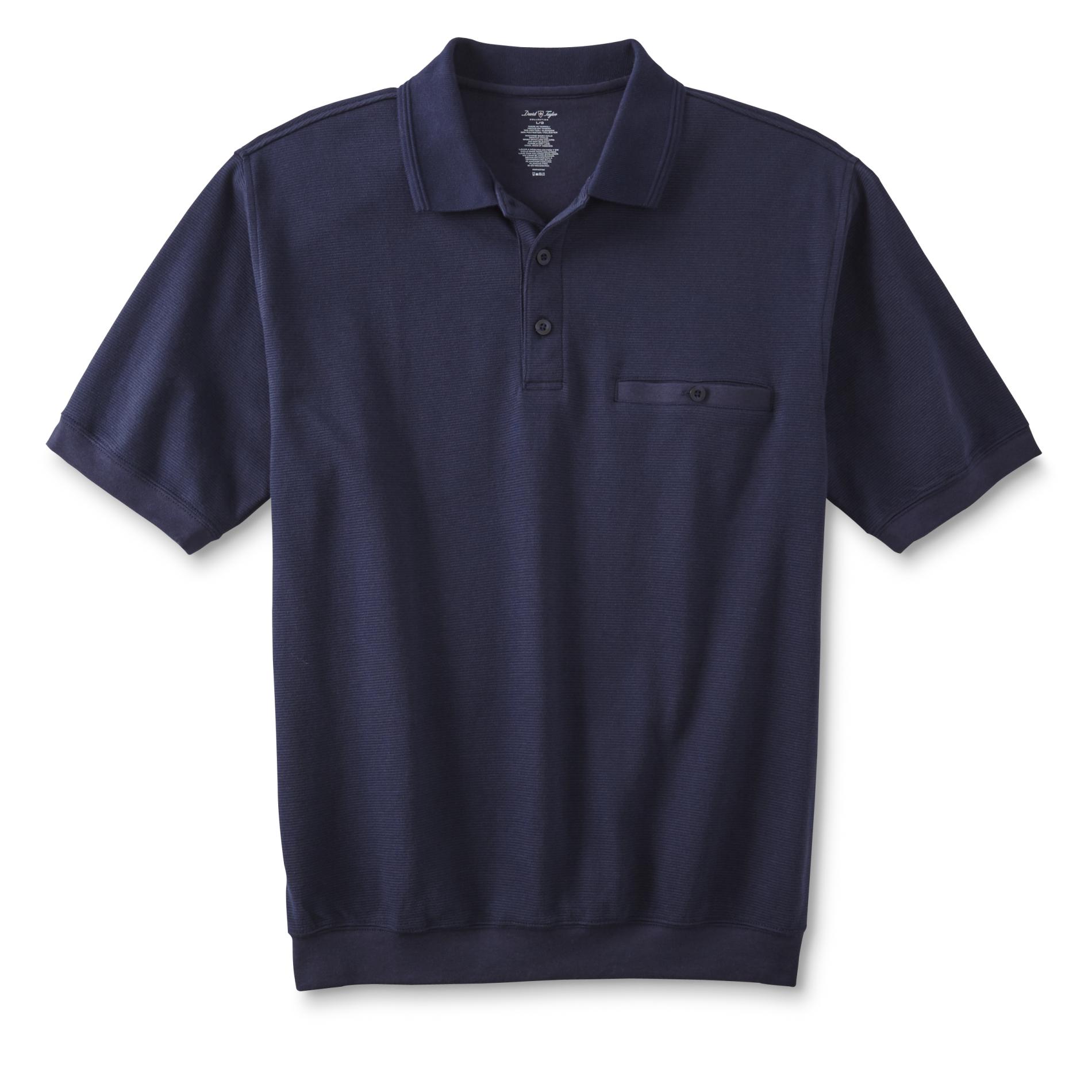david taylor long sleeve banded bottom shirts