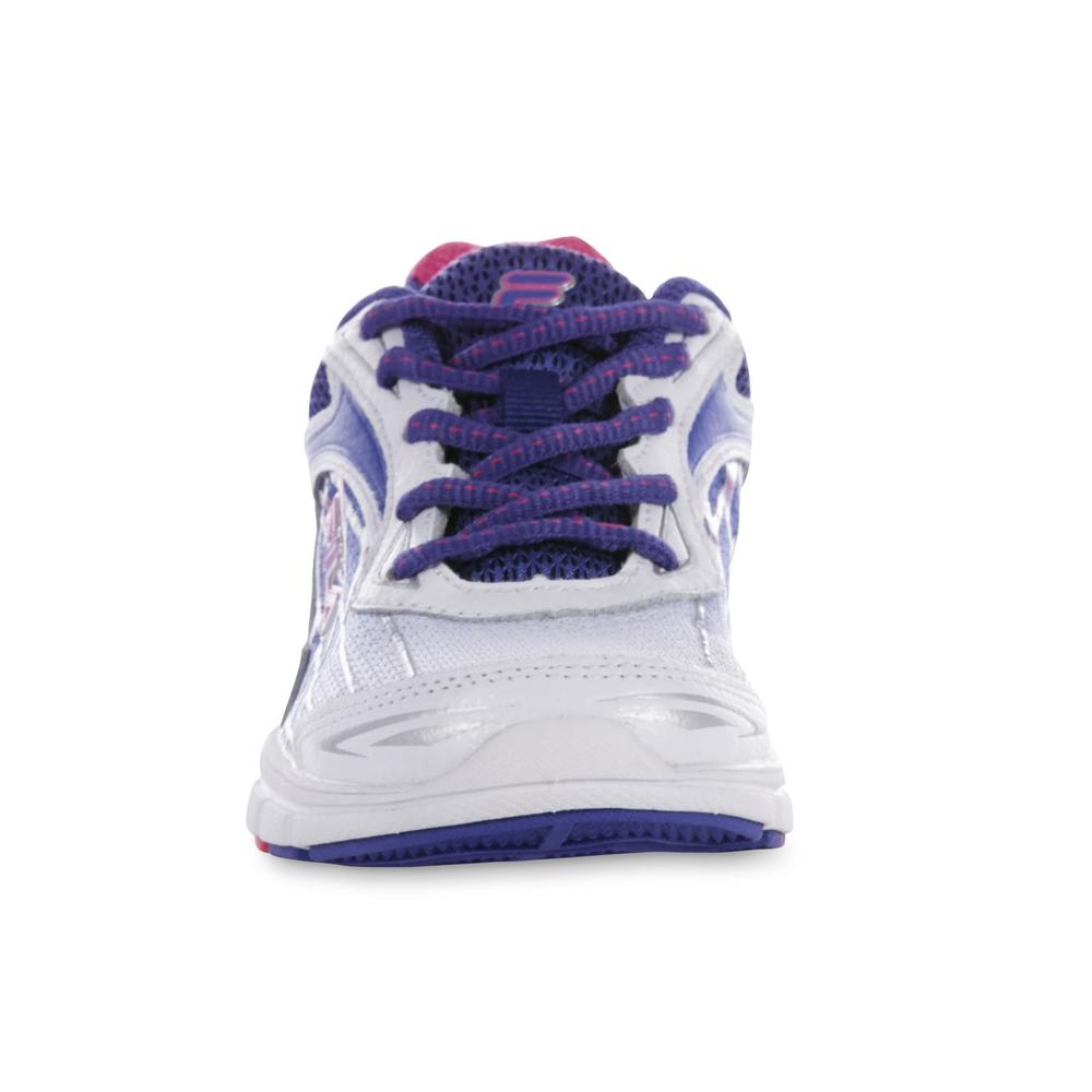 Fila Girl's Imperative White/Blue/Pink Athletic Shoe