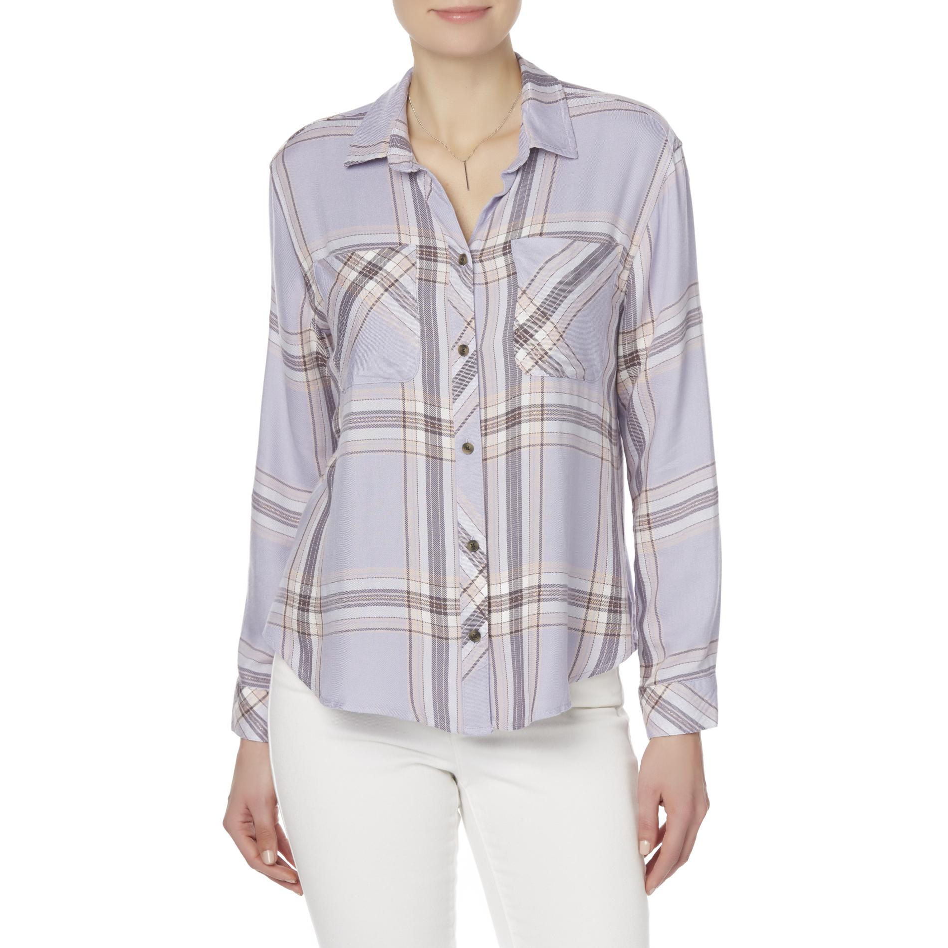 Simply Styled Women's Flannel Shirt - Plaid