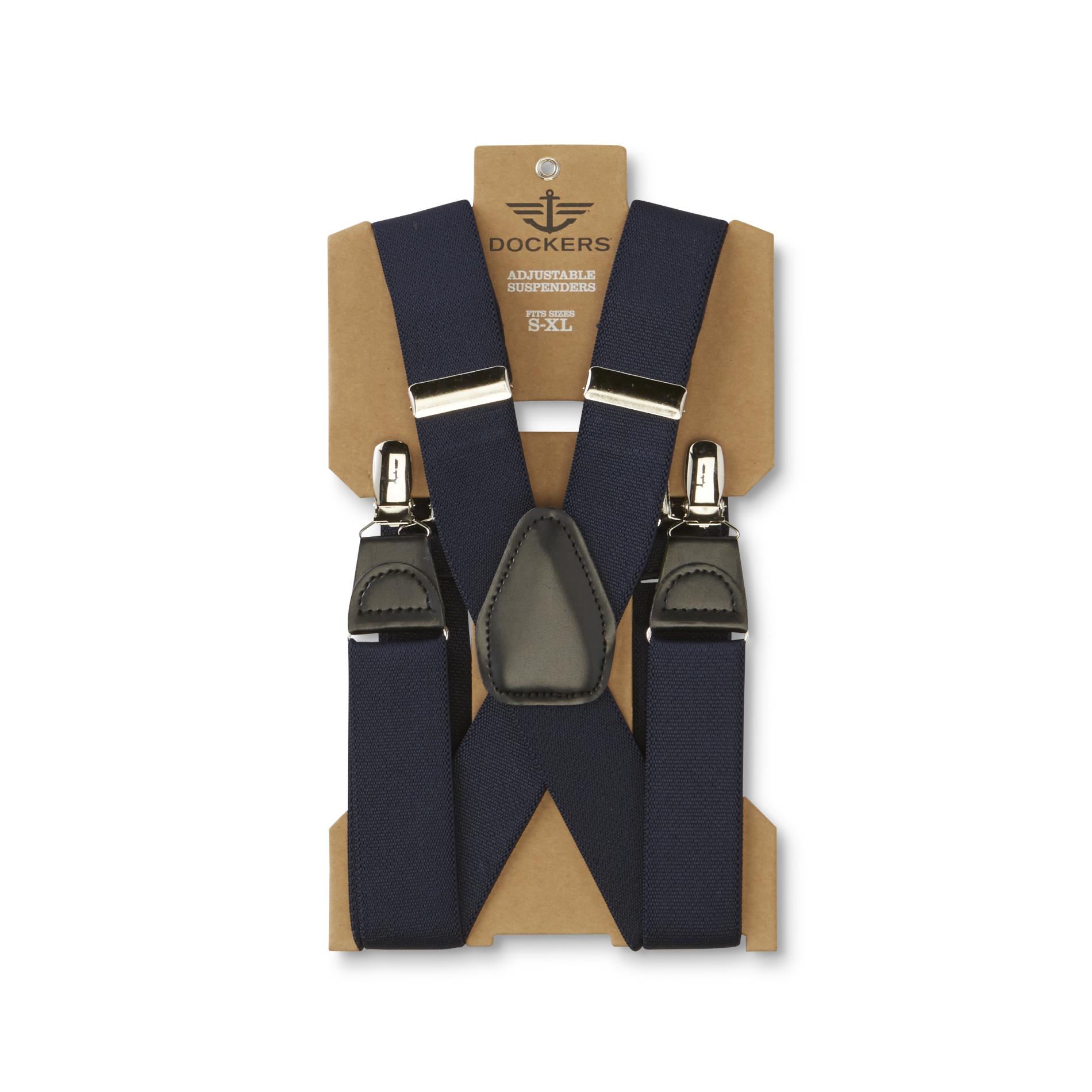 Dockers Men's Adjustable Suspenders