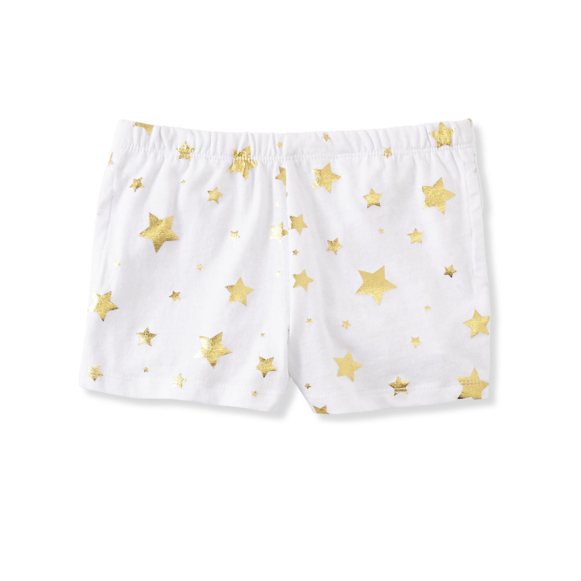 Toughskins Infant & Toddler Girls' Knit Shorts - Stars