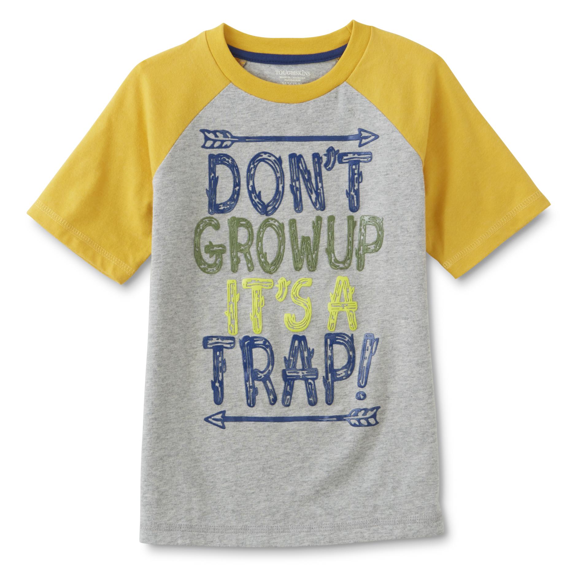 Toughskins Boy's Graphic T-Shirt - Don't Grow Up