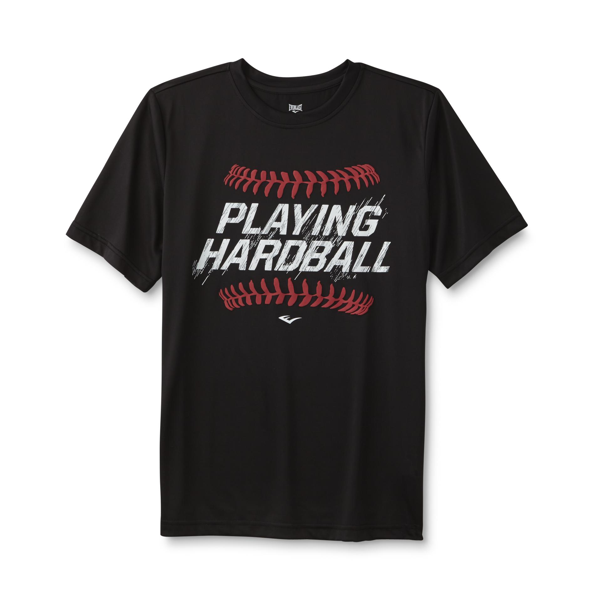 Everlast&reg; Boy's Graphic Athletic T-Shirt - Playing Hardball