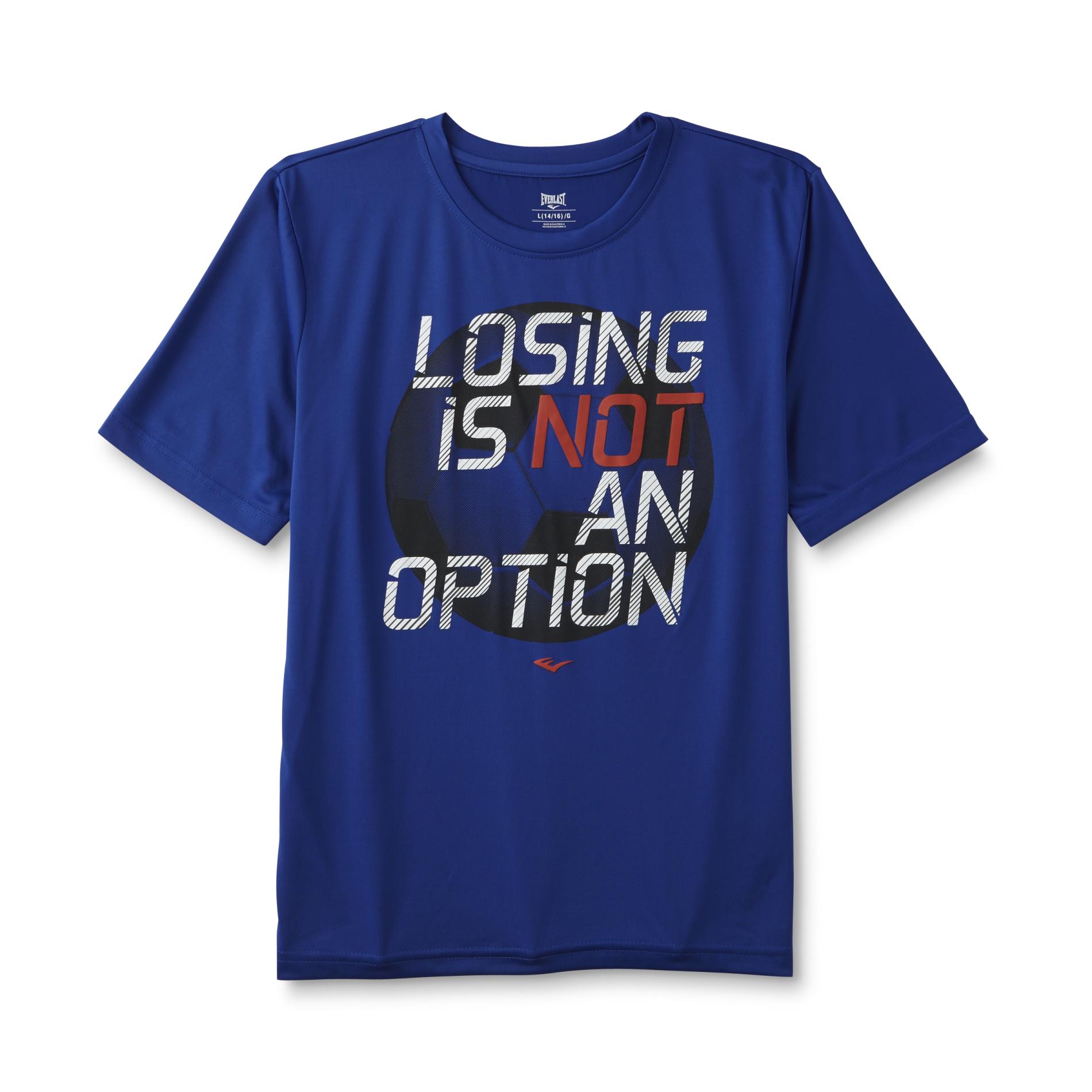 Everlast&reg; Boy's Graphic Athletic T-Shirt - Failure Is Not An Option