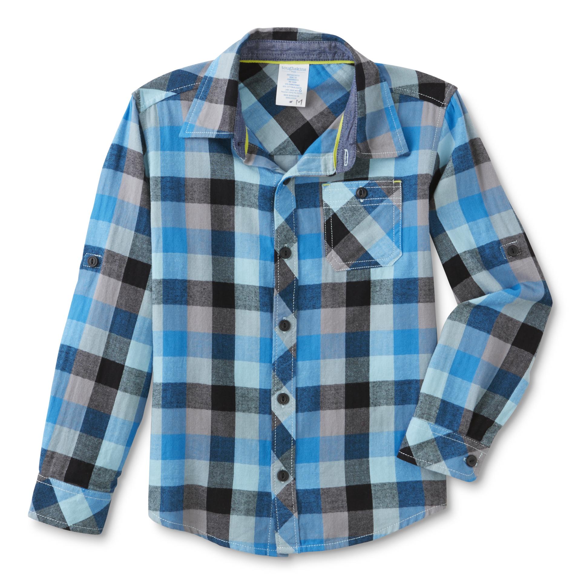 Toughskins Boy's Flannel Shirt - Plaid