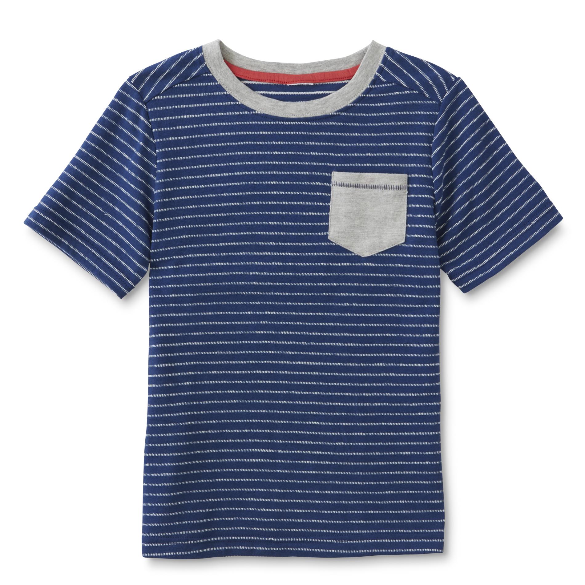 Toughskins Boy's Pocket T-Shirt - Striped