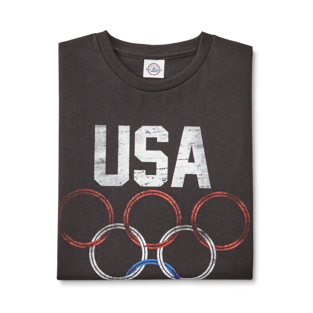 Young Men's Graphic T-Shirt - Olympic Rings