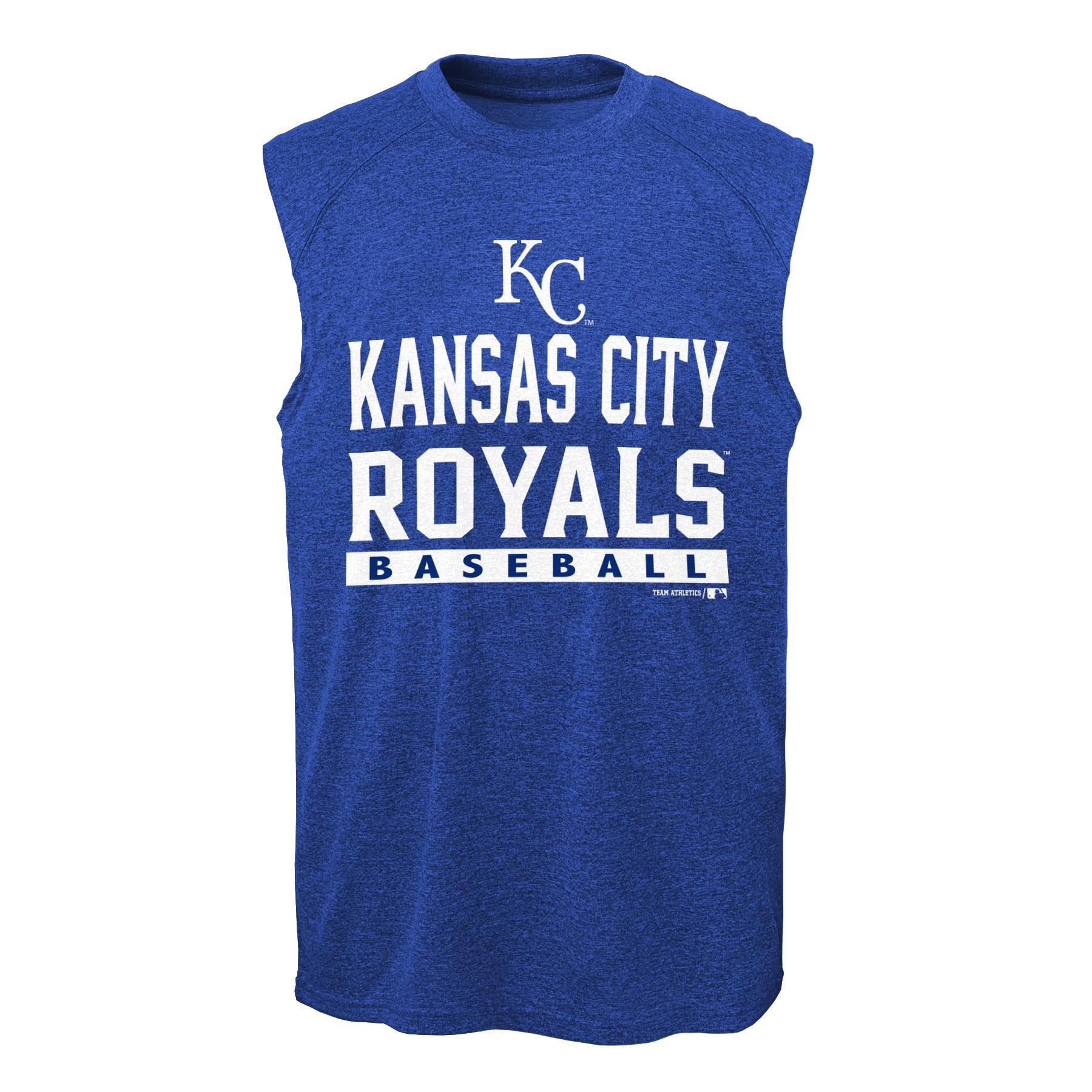 MLB Boy's Muscle Shirt - Kansas City Royals