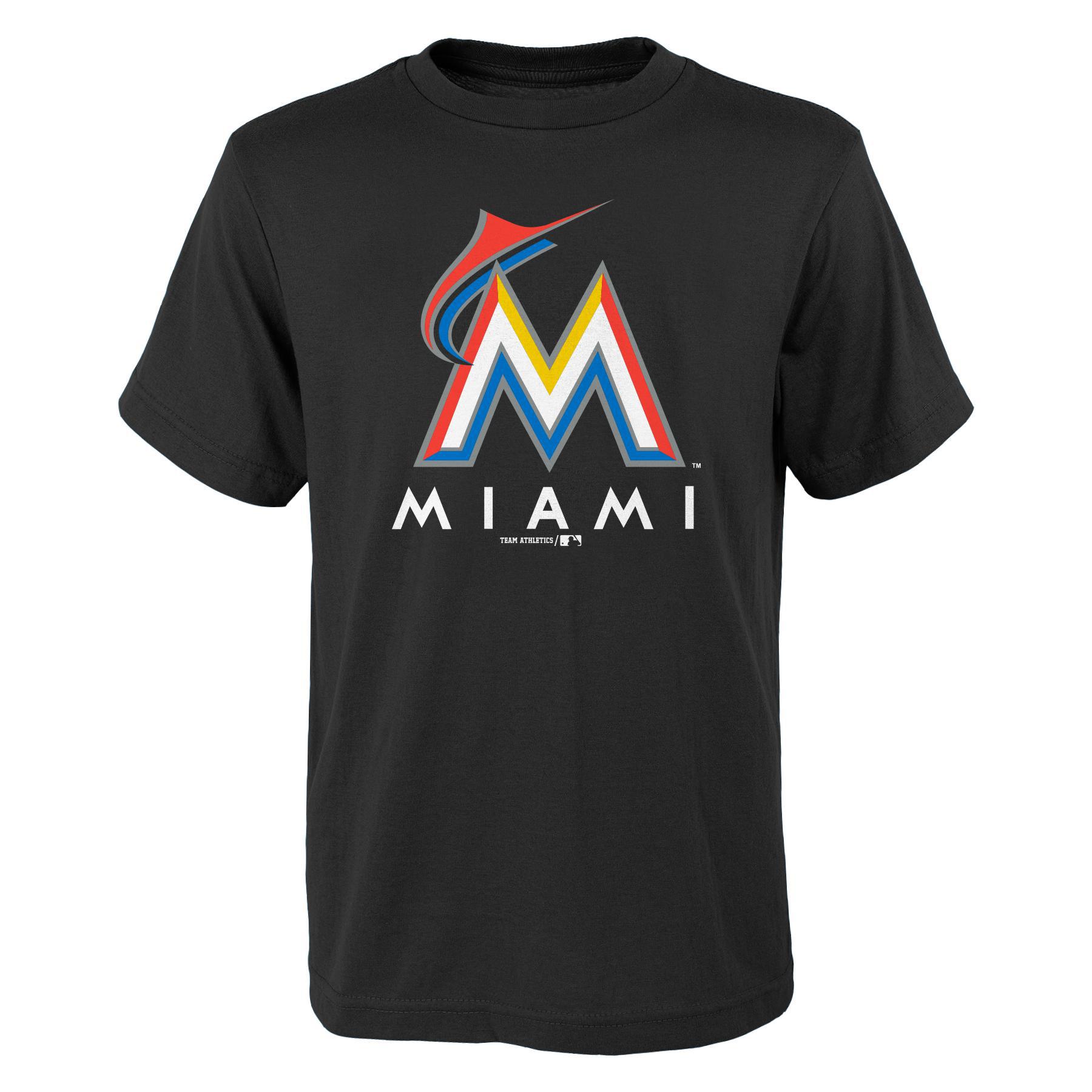 MLB Boy's Graphic T-Shirt - Miami Marlins
