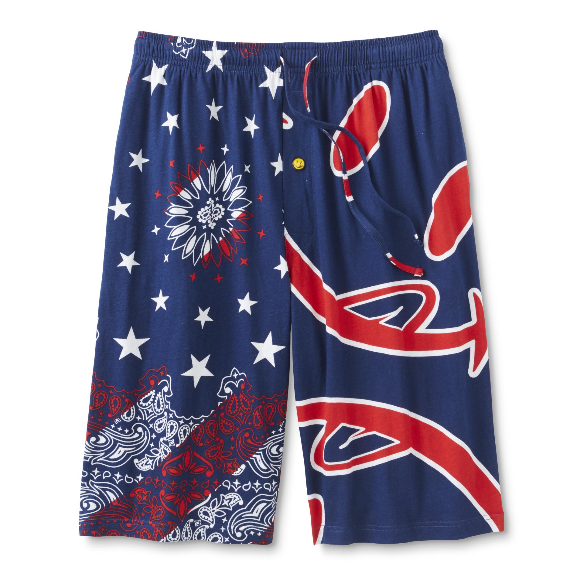 Joe Boxer Men's Pajama Shorts - Paisley & Stars