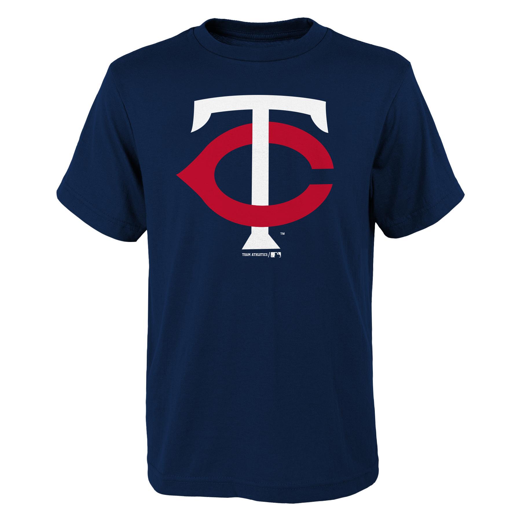 MLB Boy's Graphic T-Shirt - Minnesota Twins, Size: Large MLB Boy's Graphic T-Shirt - Minnesota Twins, Size: Large