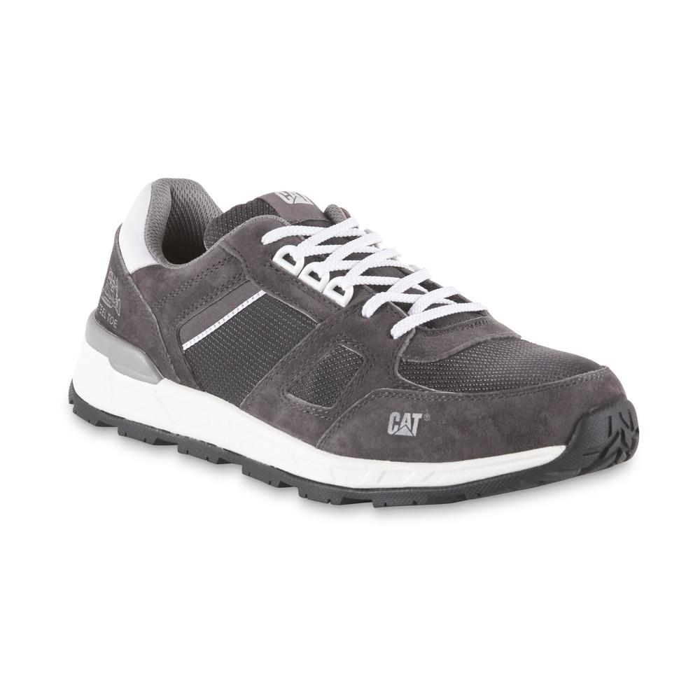 Cat Footwear Men's Woodward Steel Toe Work Shoe Gray