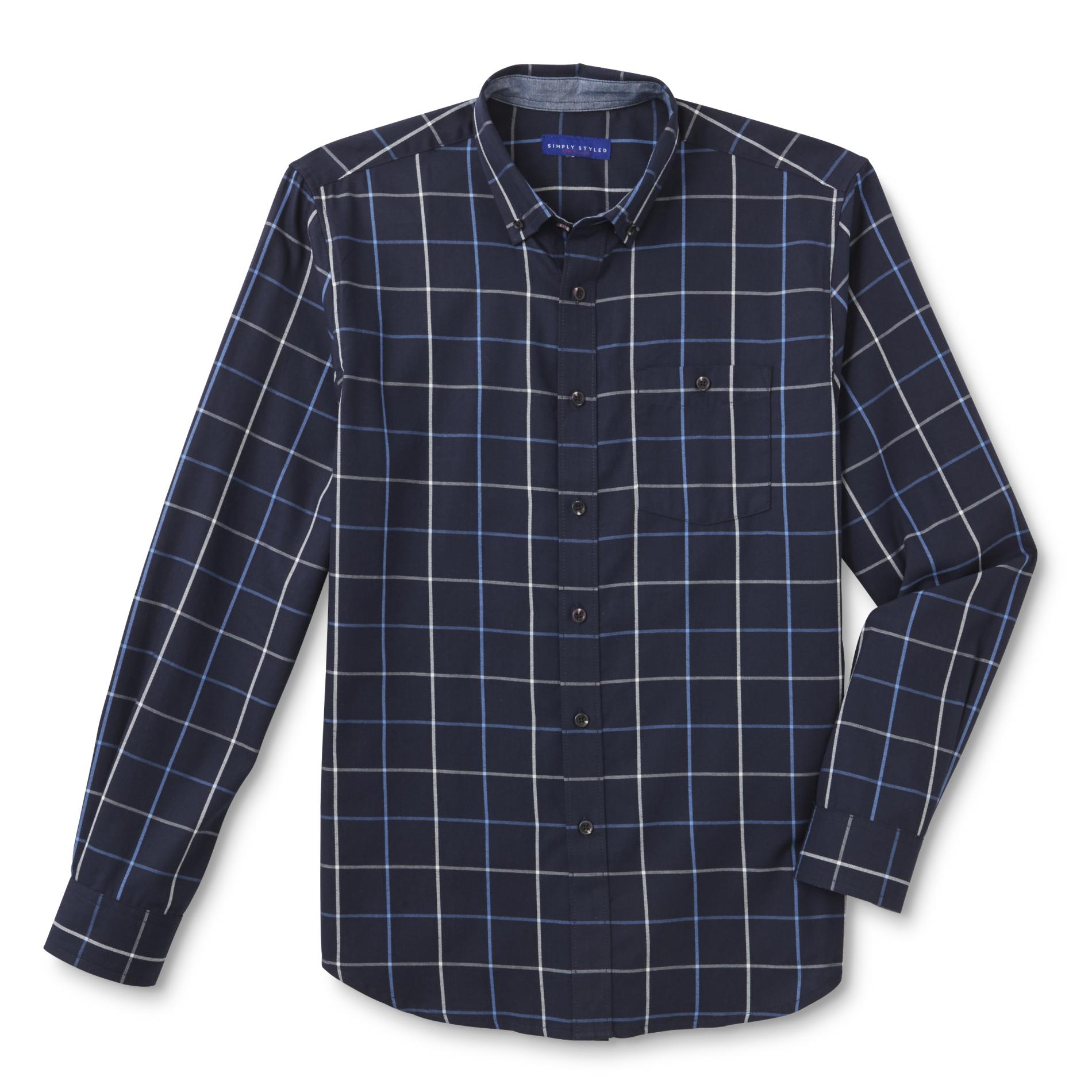 Simply Styled Men's Sport Shirt - Checkered