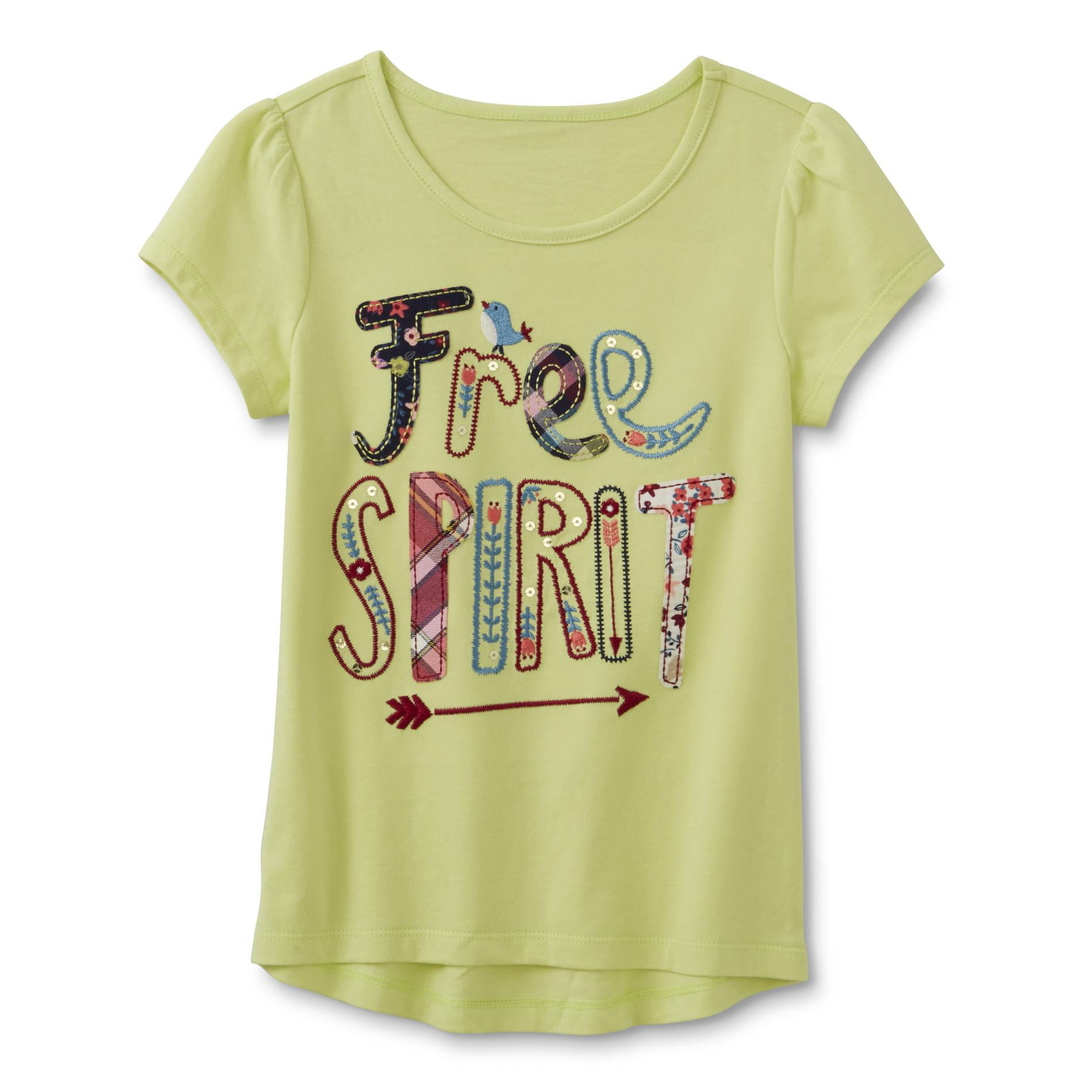 Toughskins Infant & Toddler Girl's Embellished T-Shirt - Free Spirit