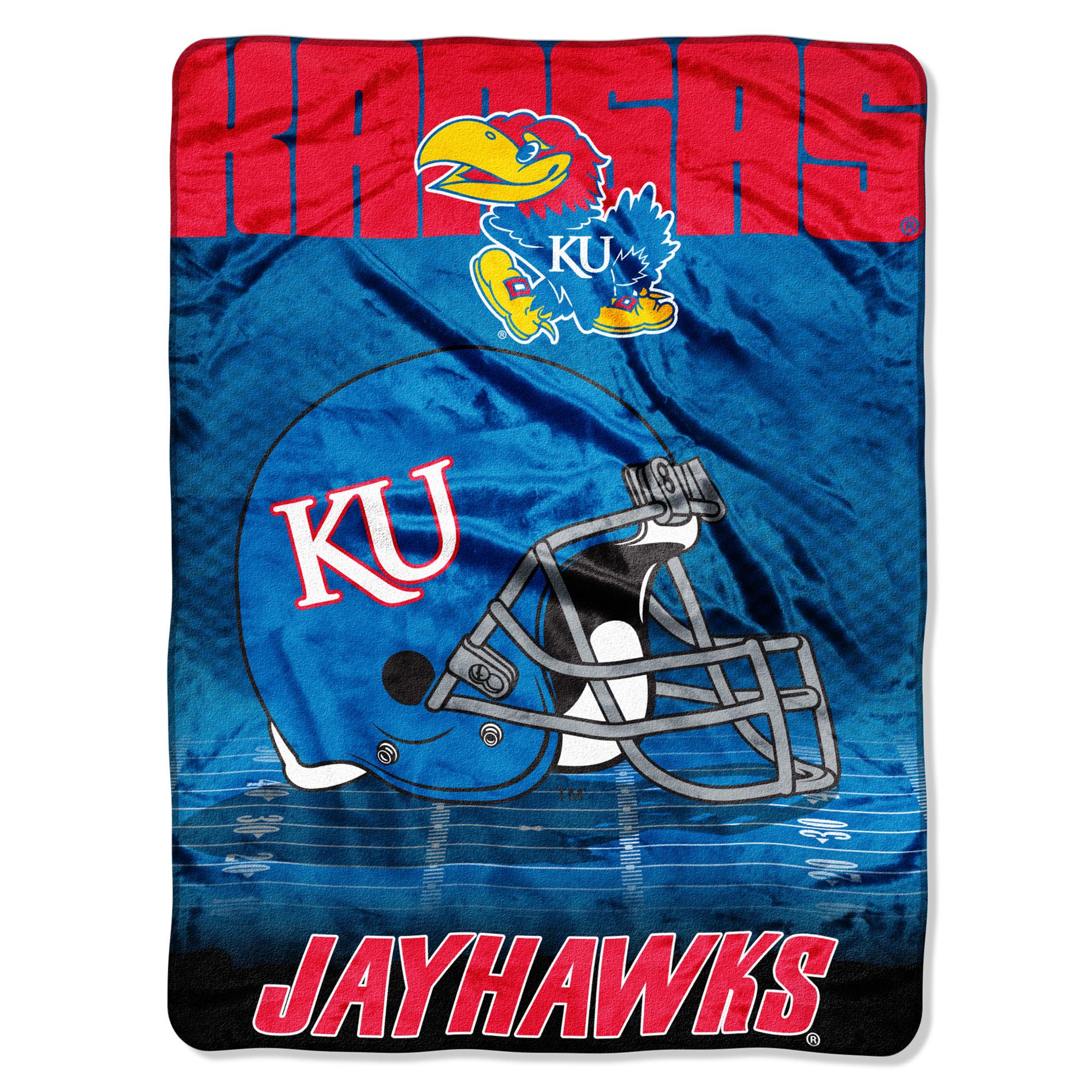 NCAA Fleece Blanket - University of Kansas Jayhawks