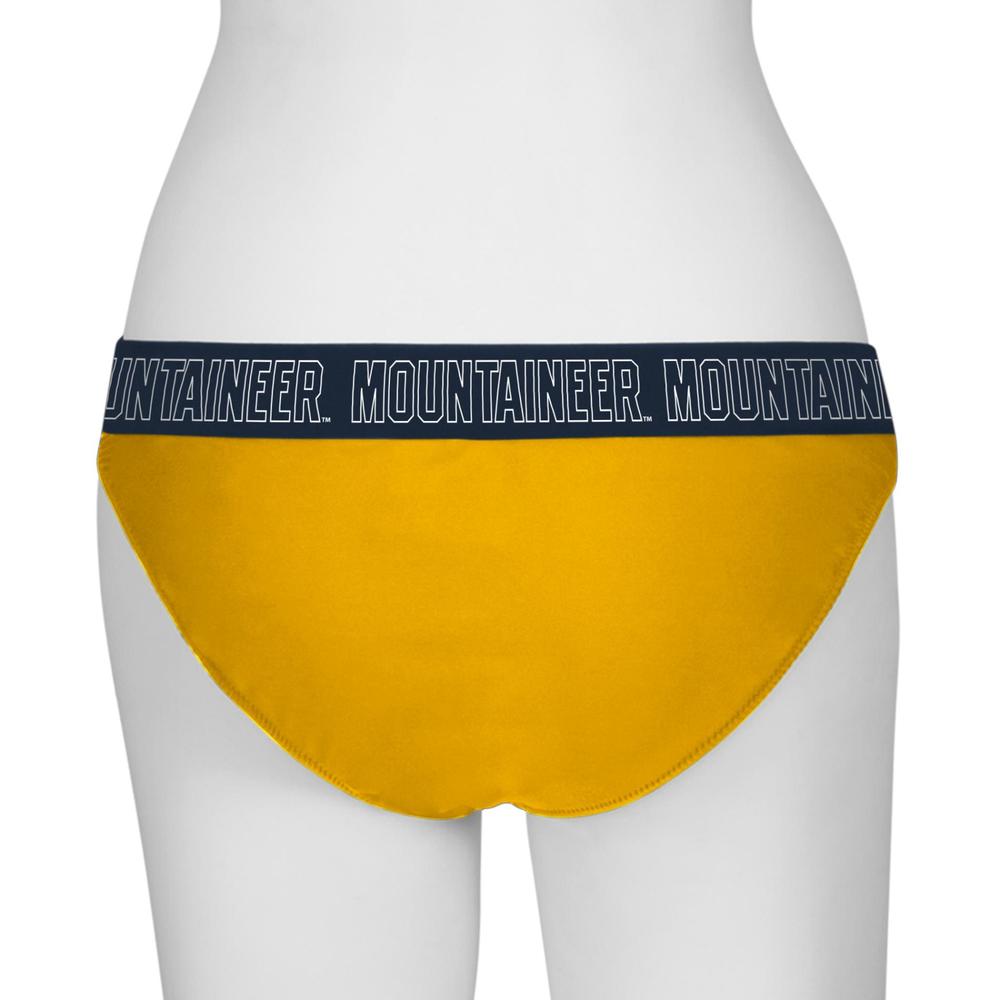 NCAA Women's Bikini Swim Bottoms - West Virginia University