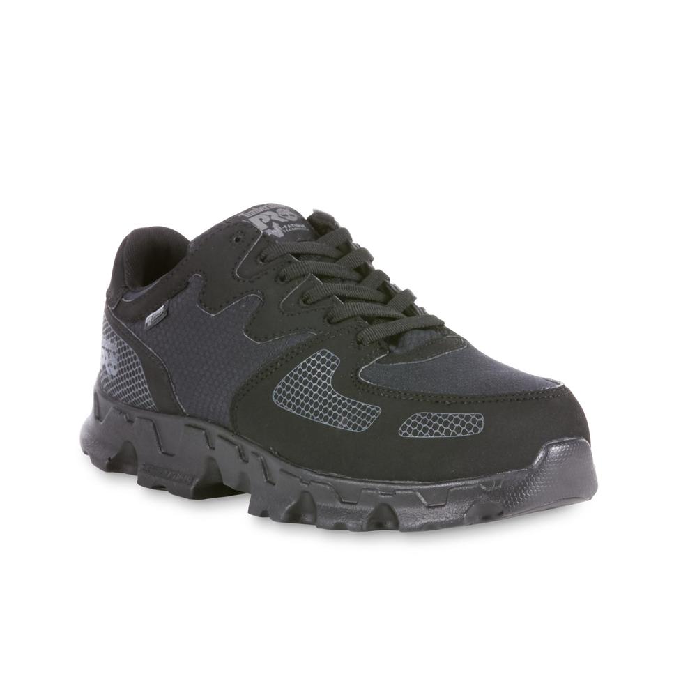Timberland PRO Men's Powertrain Low Alloy Toe ESD Work Shoe A16NN - Black