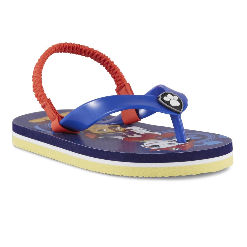 Nickelodeon Toddler Boys' PAW Patrol Flip-Flop Sandal - Blue