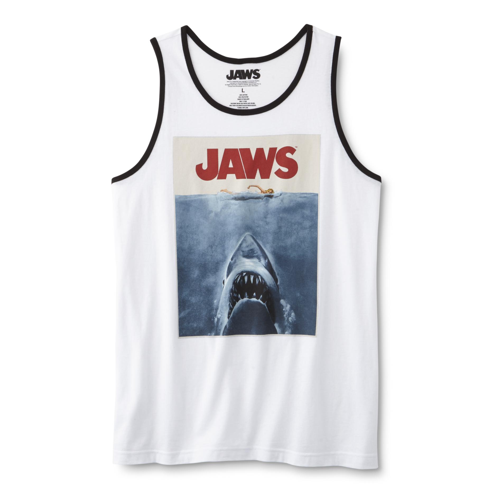 Jaws Young Men's Graphic Tank Top