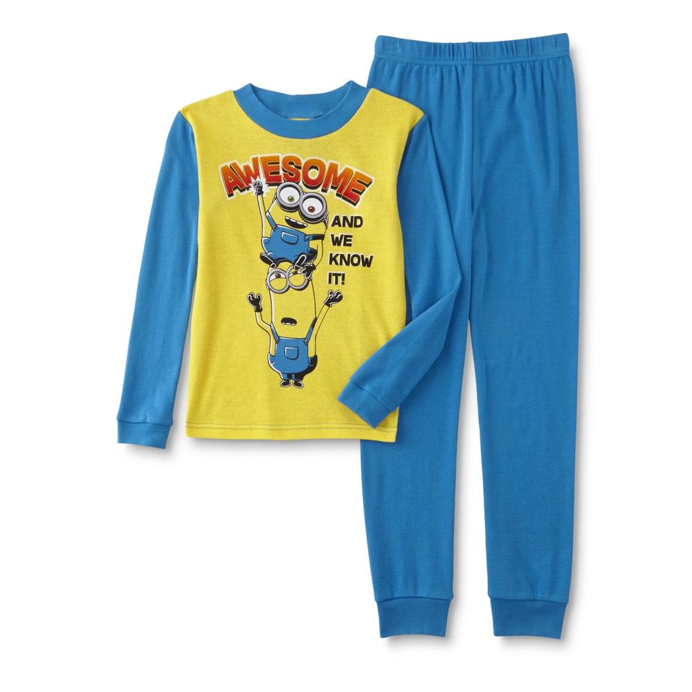 Universal Studios Minions Boy's 2-Pairs Pajamas