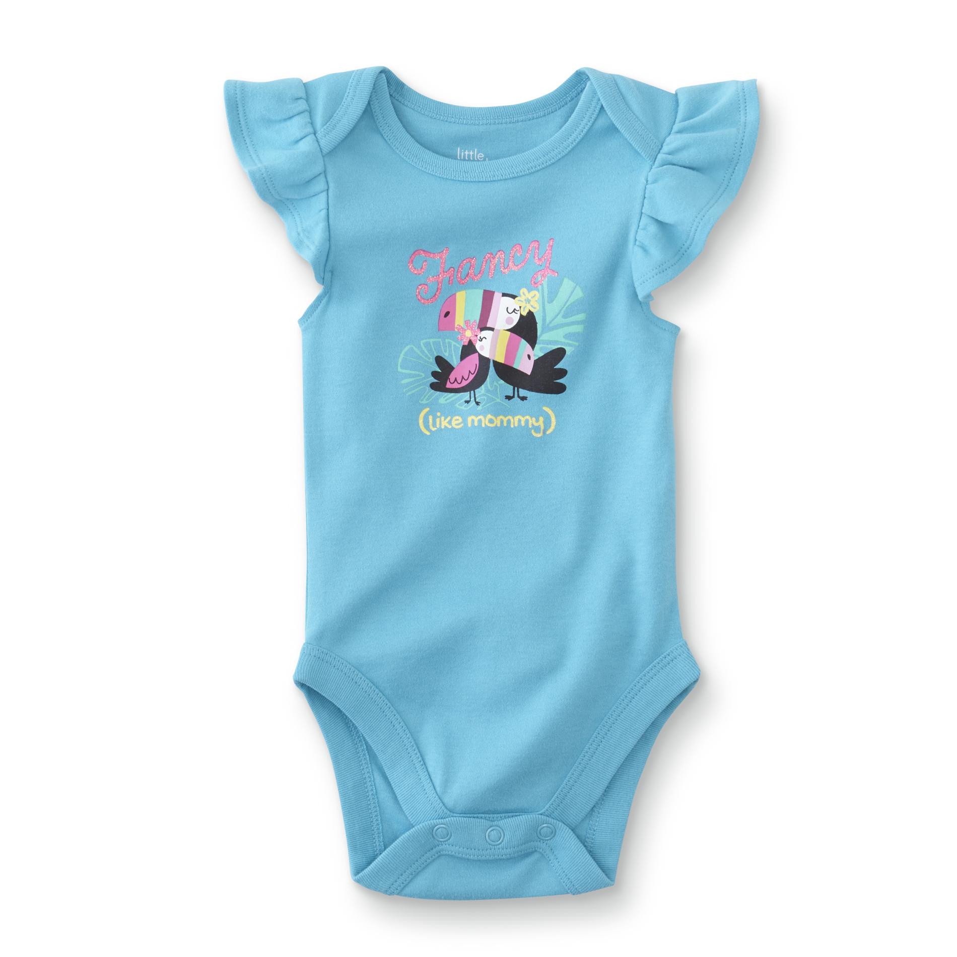 Little Wonders Infant Girls' Ruffle Bodysuit - Fancy