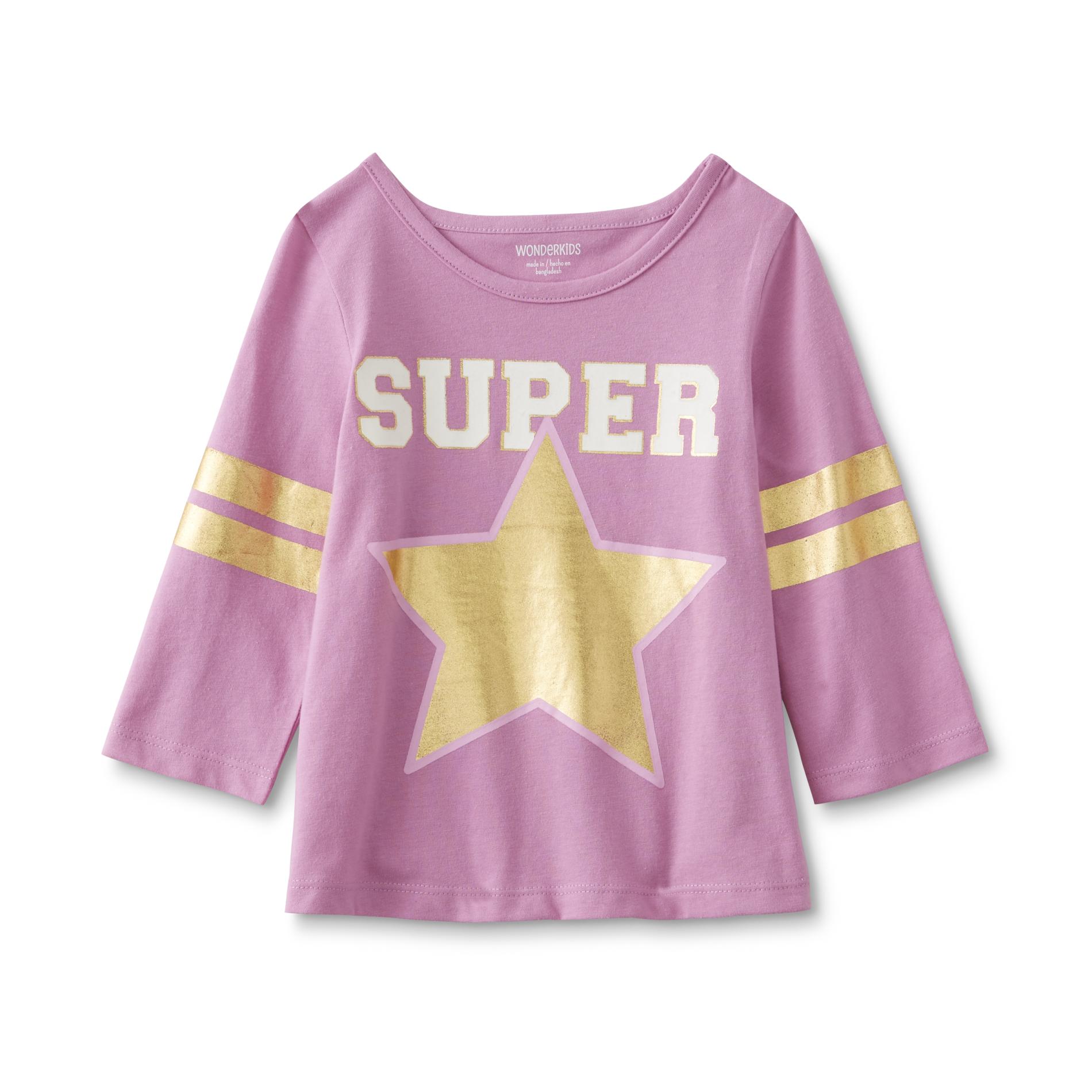 WonderKids Infant & Toddler Girl's Graphic T-Shirt - Superstar