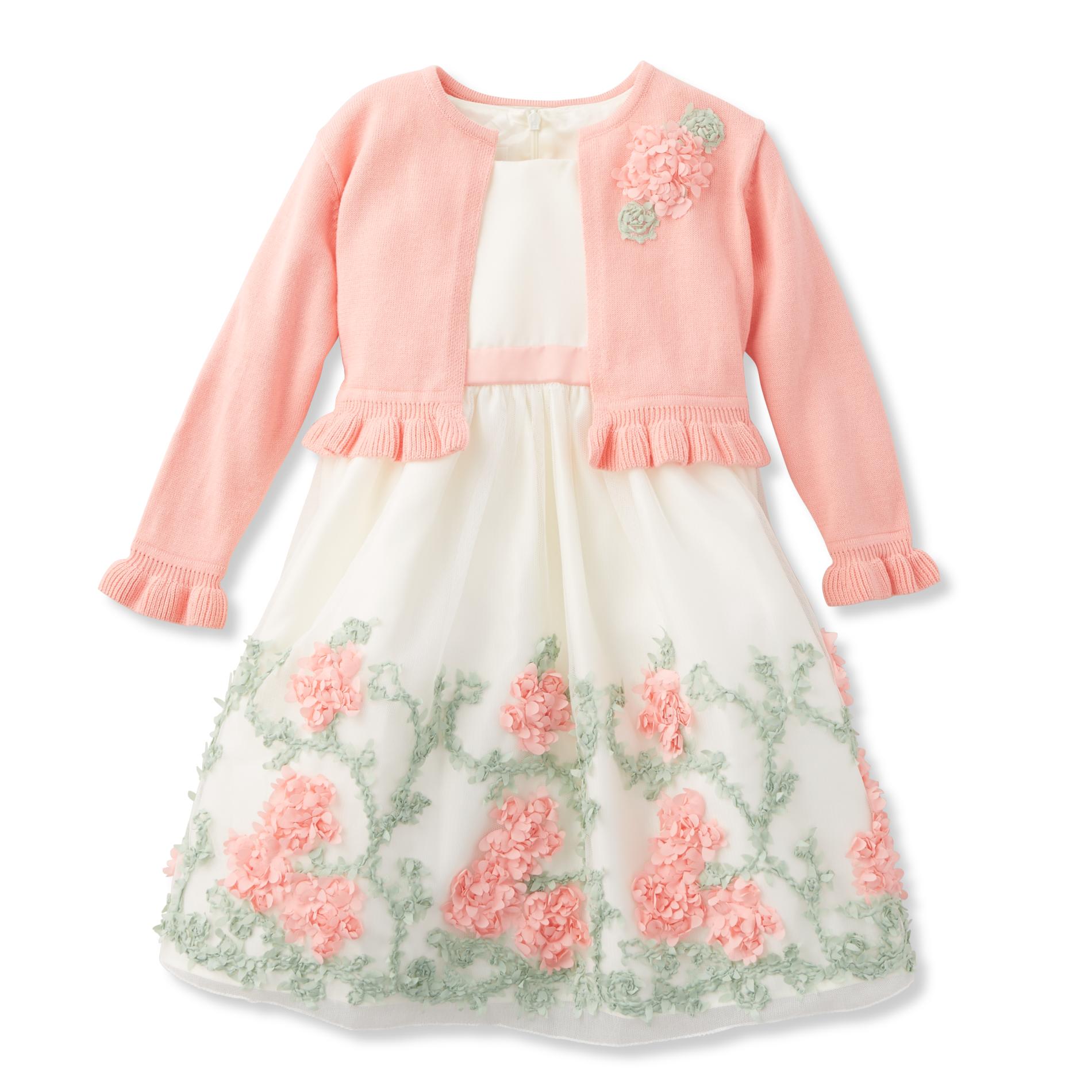American Princess Infant Girls' Occasion Dress & Shrug