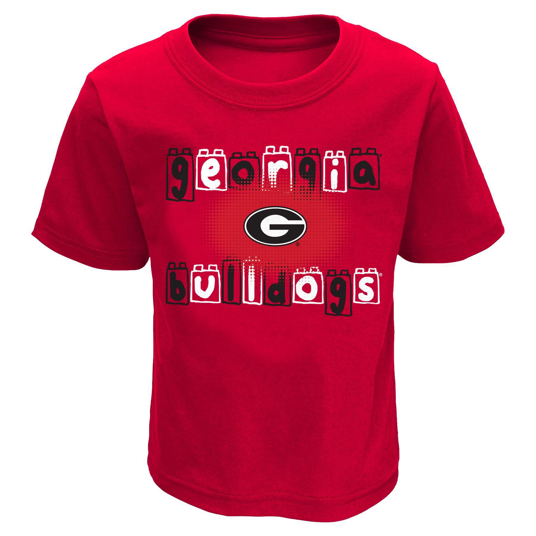 NCAA Toddler's Graphic T-Shirt - Georgia Bulldogs