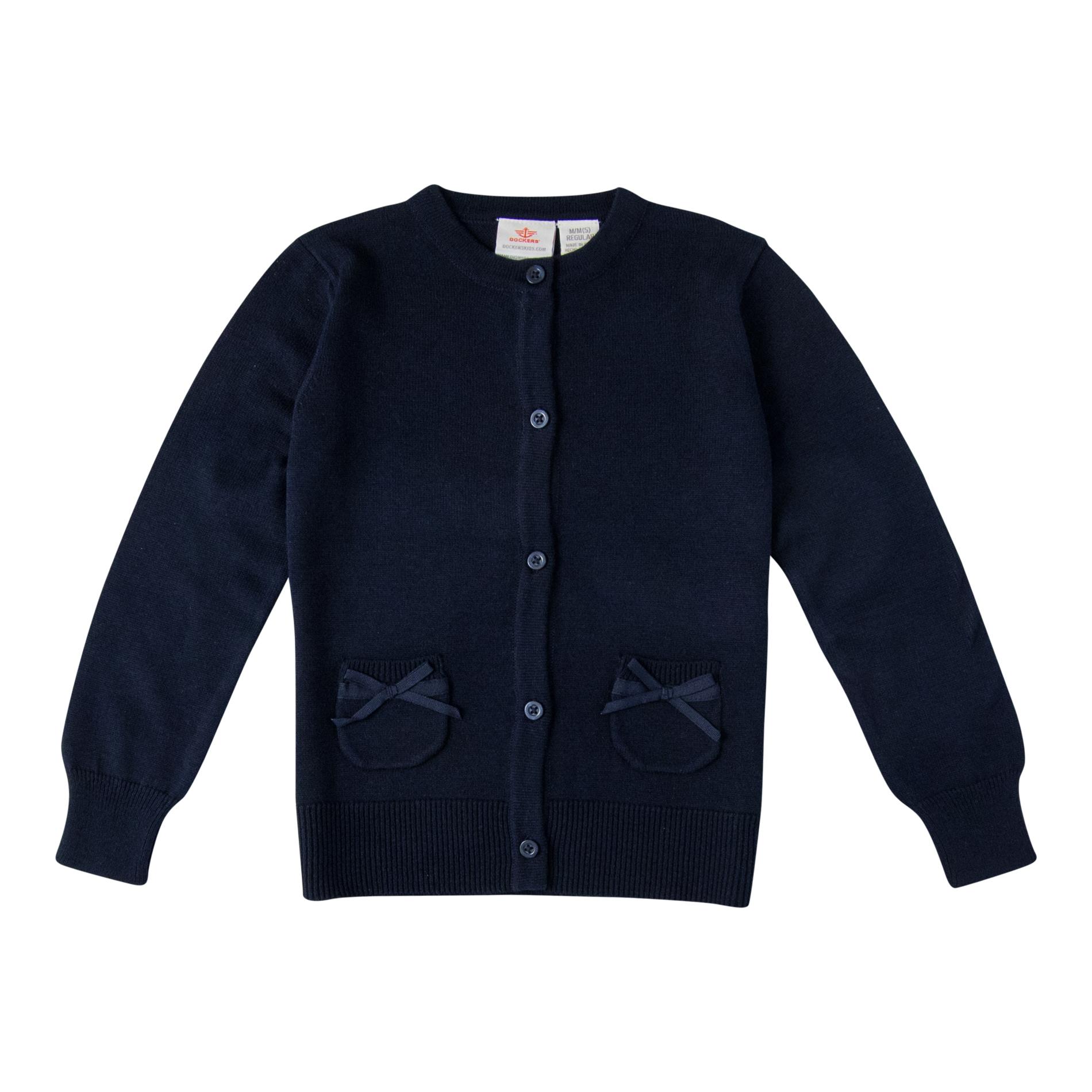 Dockers Girl's Cardigan Sweater