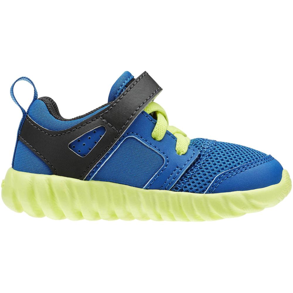Reebok Toddler Boy's Twistform 2.0 Neon Blue/Neon Yellow/Black Athletic Shoe