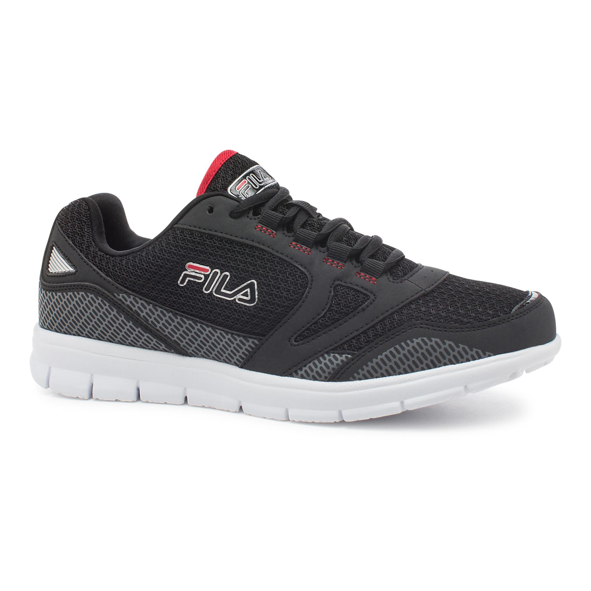 Fila Men's Direction Black/Gray Athletic Shoe