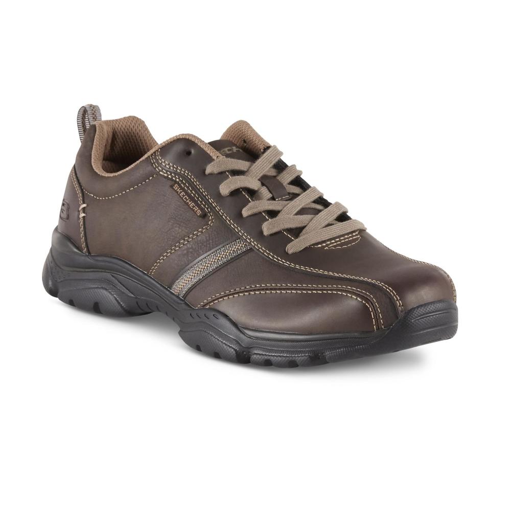 Skechers Men's Larson Brown Oxford Shoe