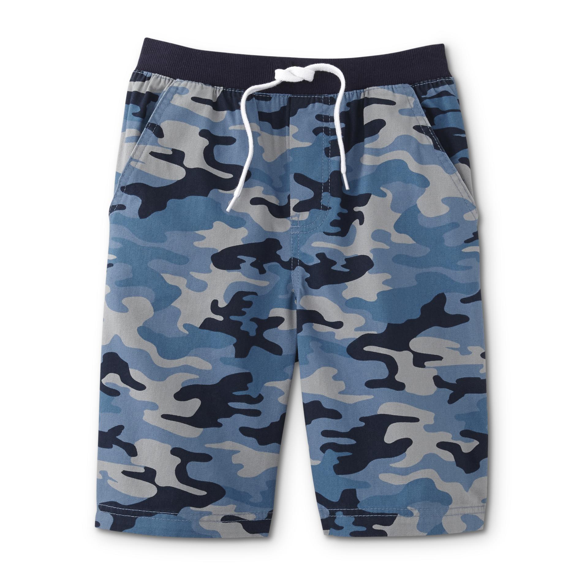Simply Styled Boys' Husky Shorts - Camouflage