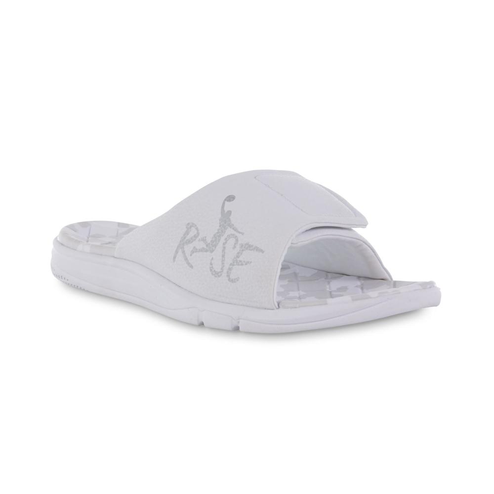 Risewear Men's Slide Sandal - White