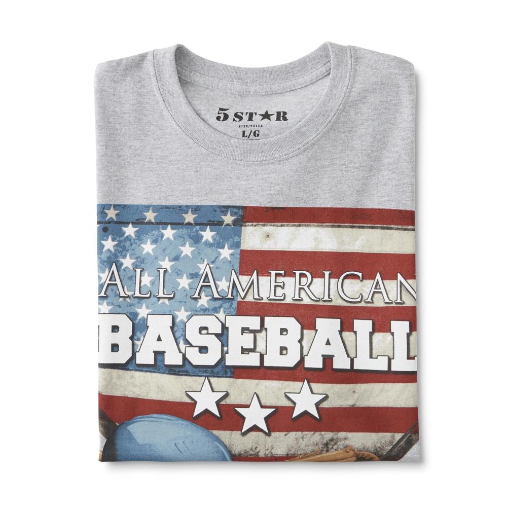 Men's Graphic T-Shirt - All American Baseball