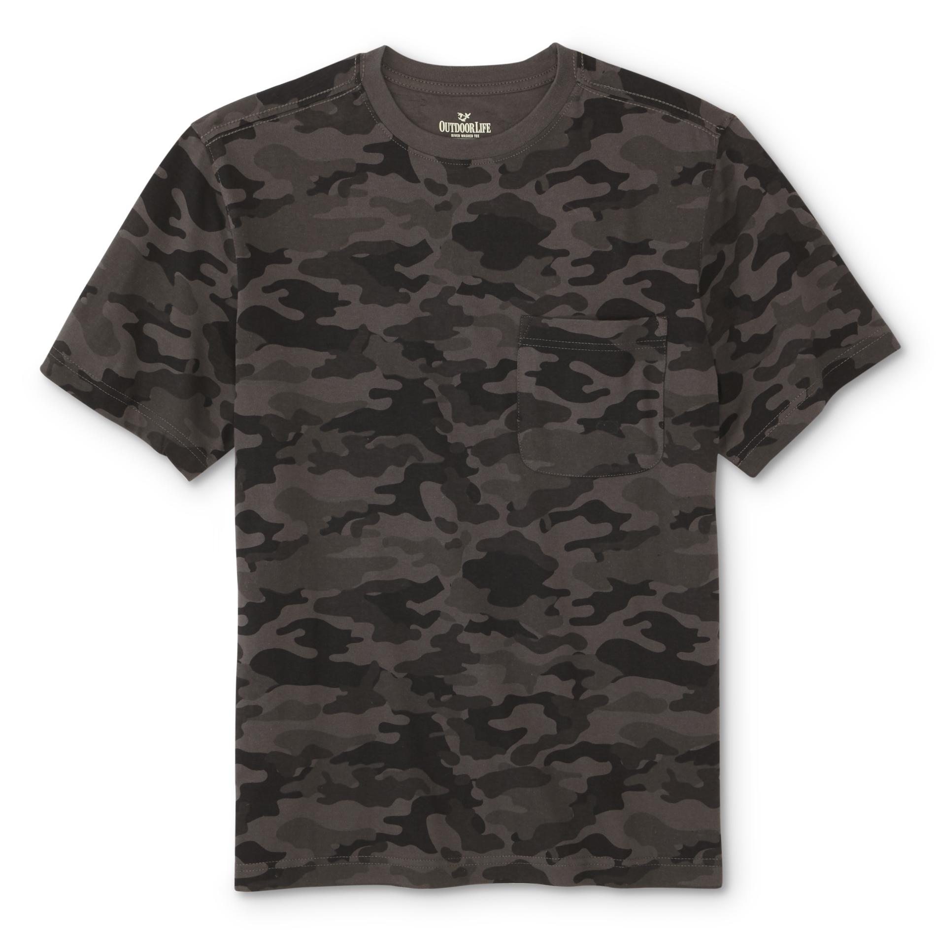 Outdoor Life&reg; Men's Pocket T-Shirt - Camouflage