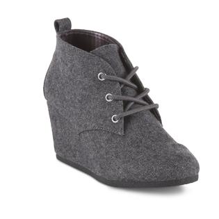 attention wedge booties