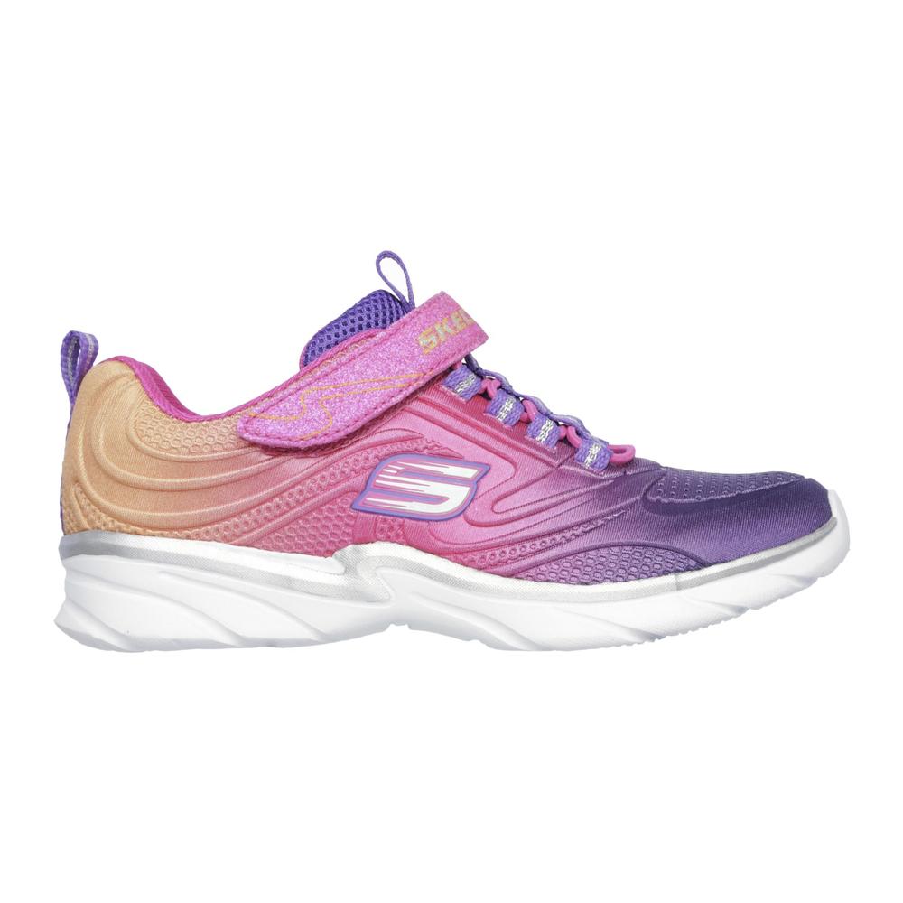 Skechers Girl's Swirly Girl Shine Vibe Purple/Pink Athletic Shoe