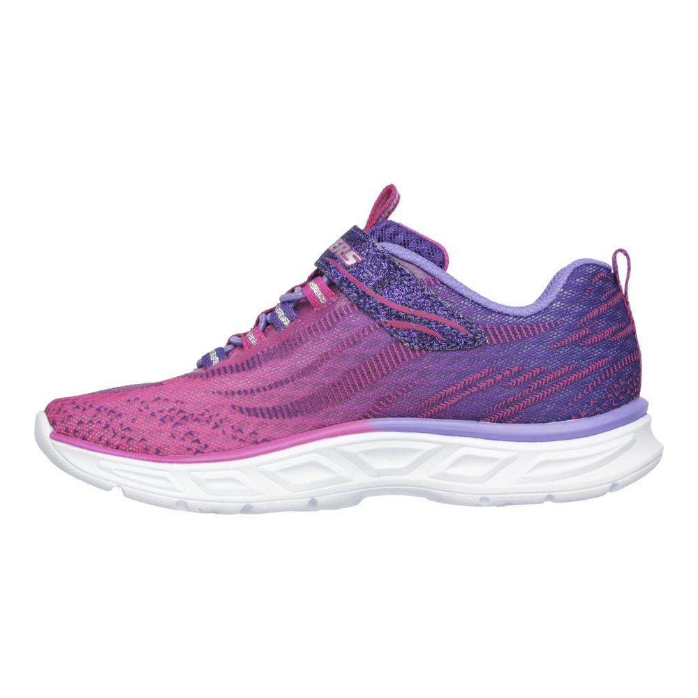 Skechers Girl's Litebeams Pink/Purple Athletic Shoe