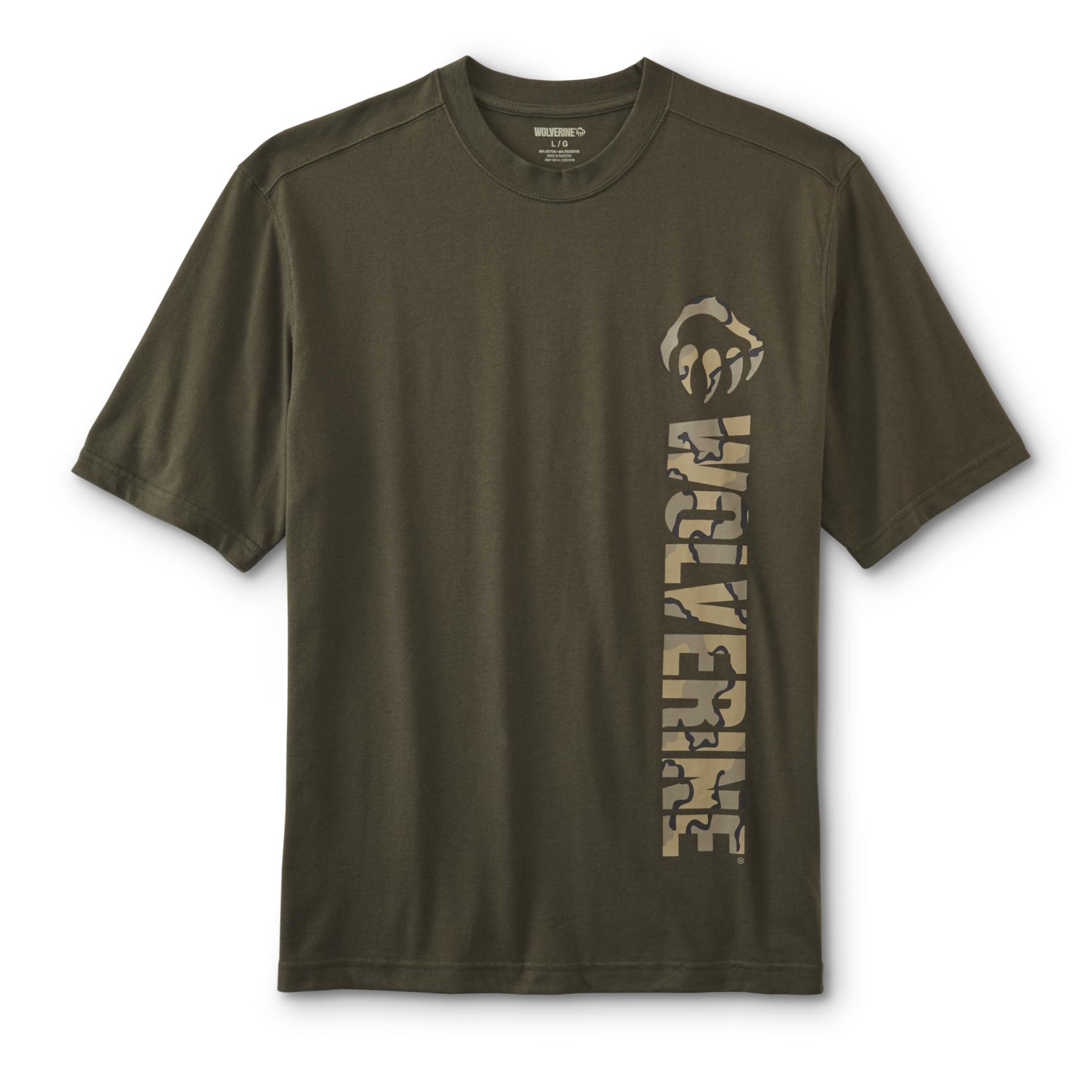 Wolverine Men's Graphic T-Shirt - Camouflage