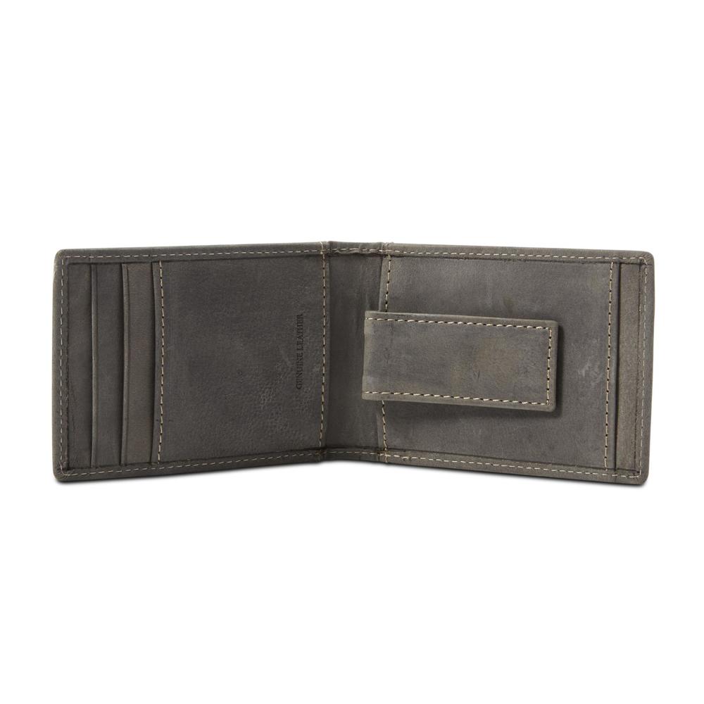 Buxton Men's Expedition Collection Front Pocket Flip Wallet