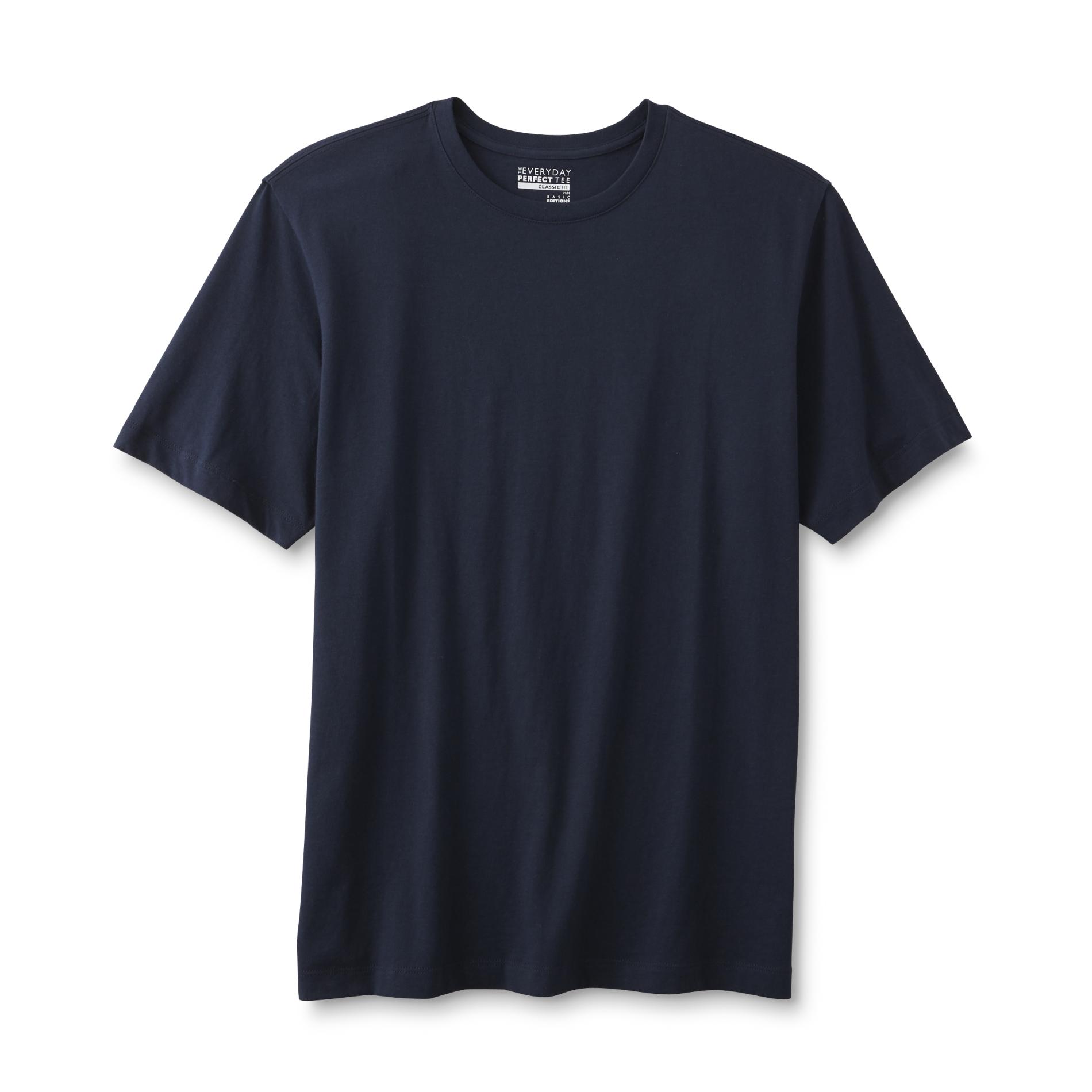 Basic Editions Men's Big & Tall Crew Neck T-Shirt